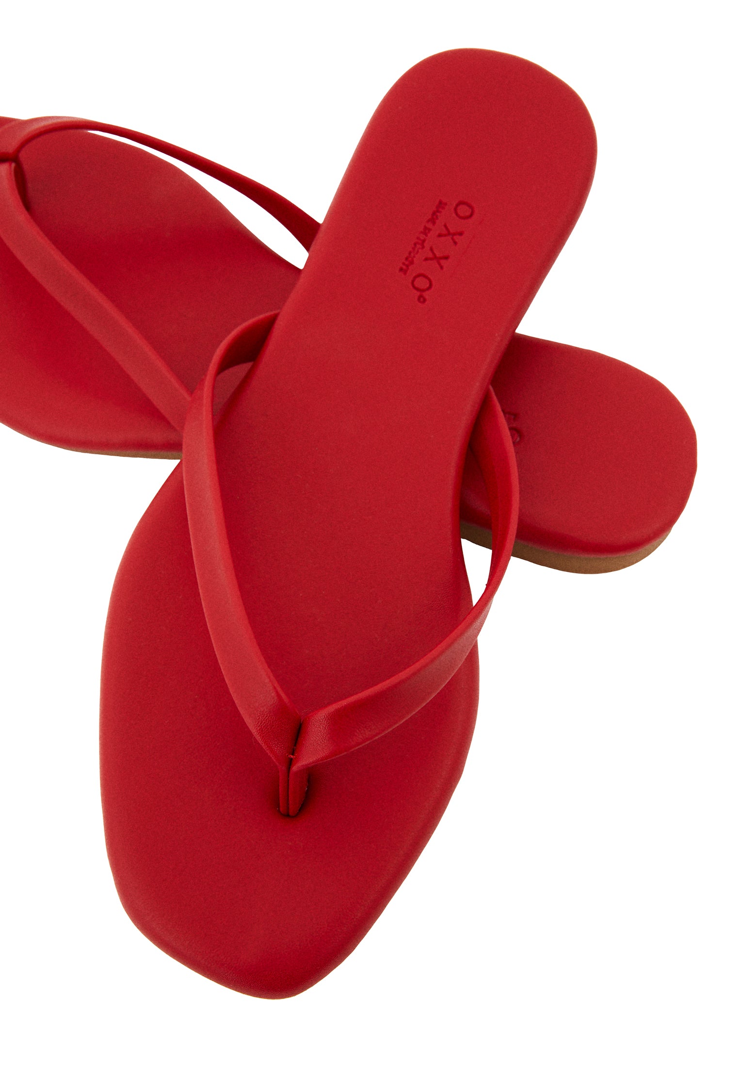 Women Polyurethane Slipper - RACING RED