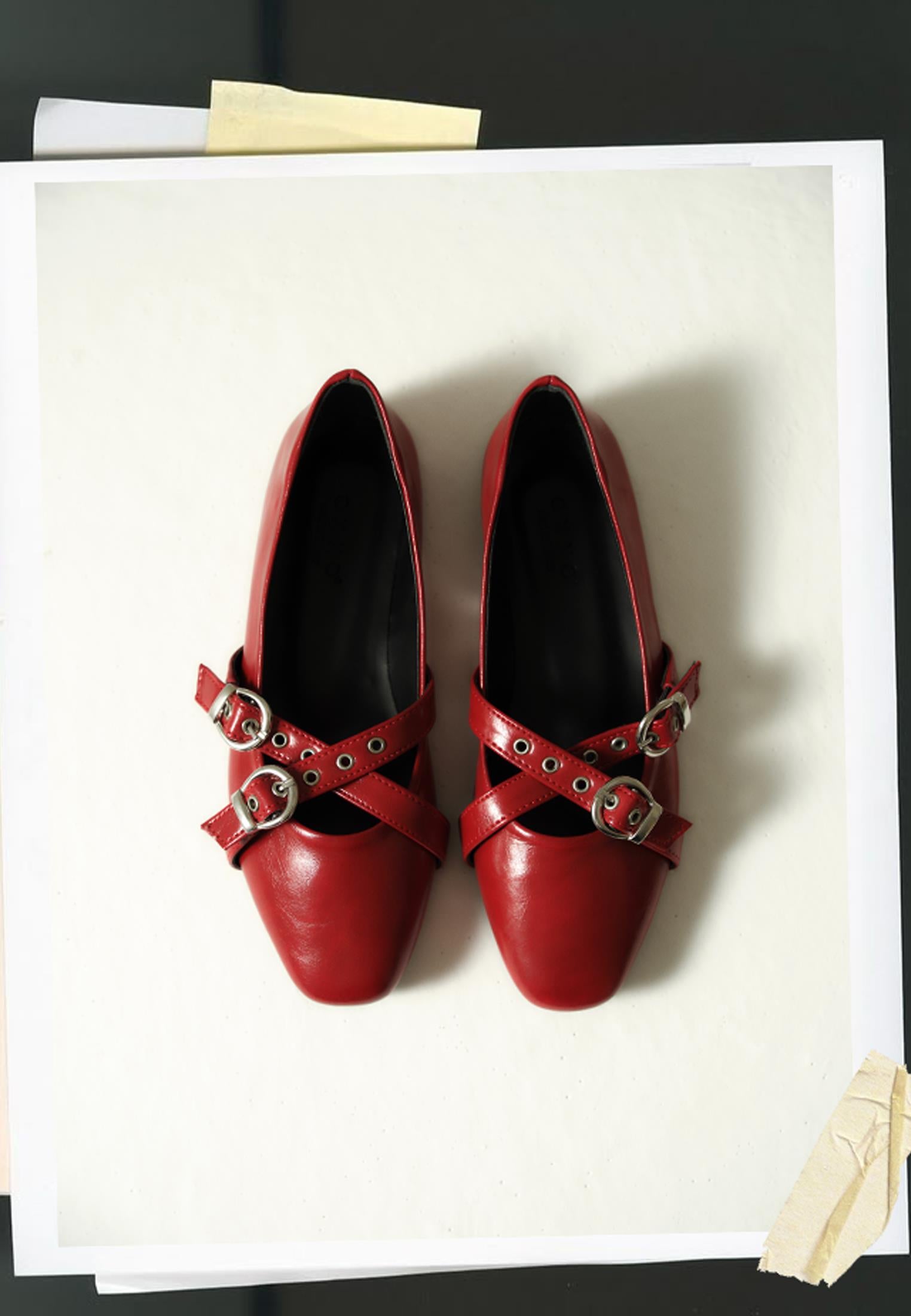 Women Shoes - RACING RED