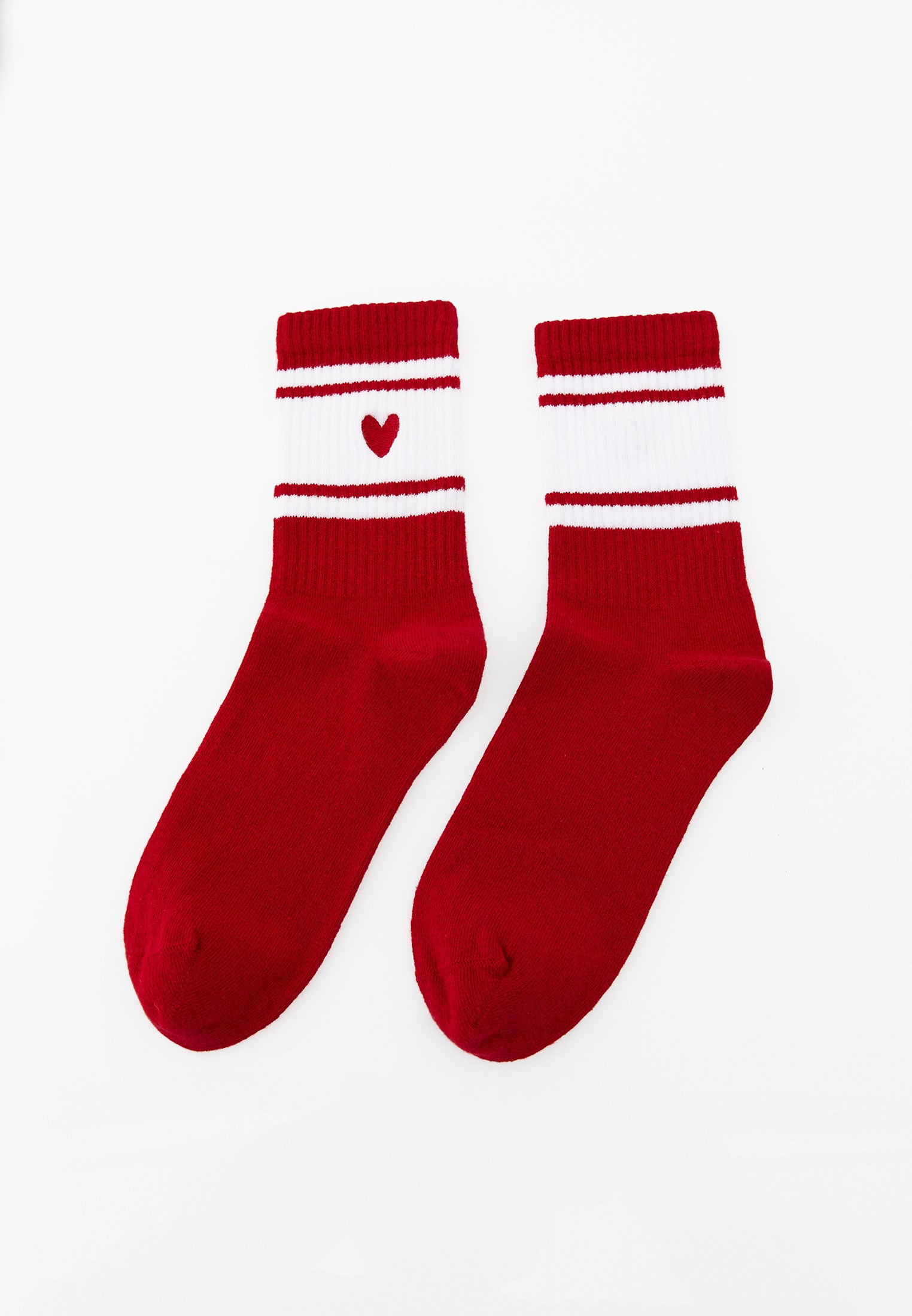 Women's Socks Suitable For Daily Use - RACING RED