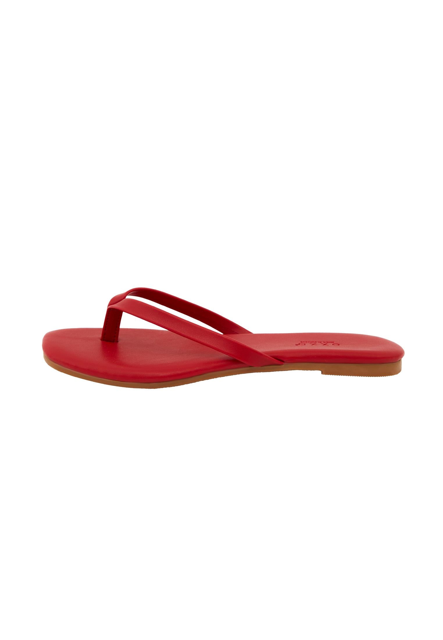 Women Polyurethane Slipper - RACING RED