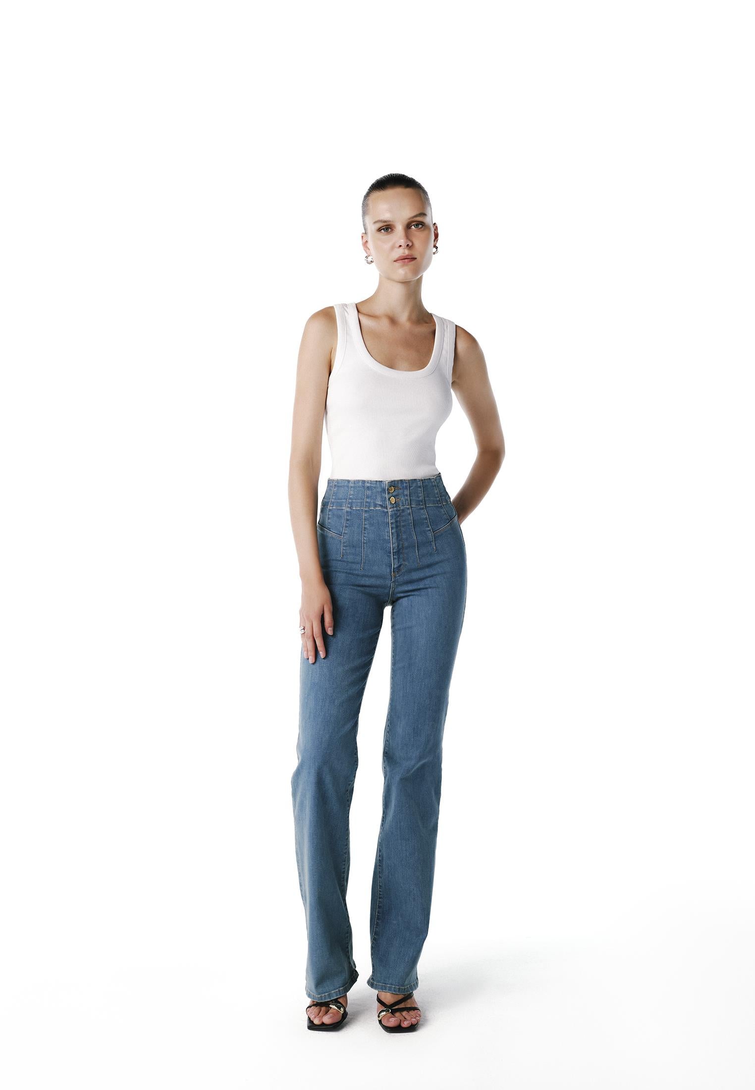 Pants - RODEO GREEN DENIM