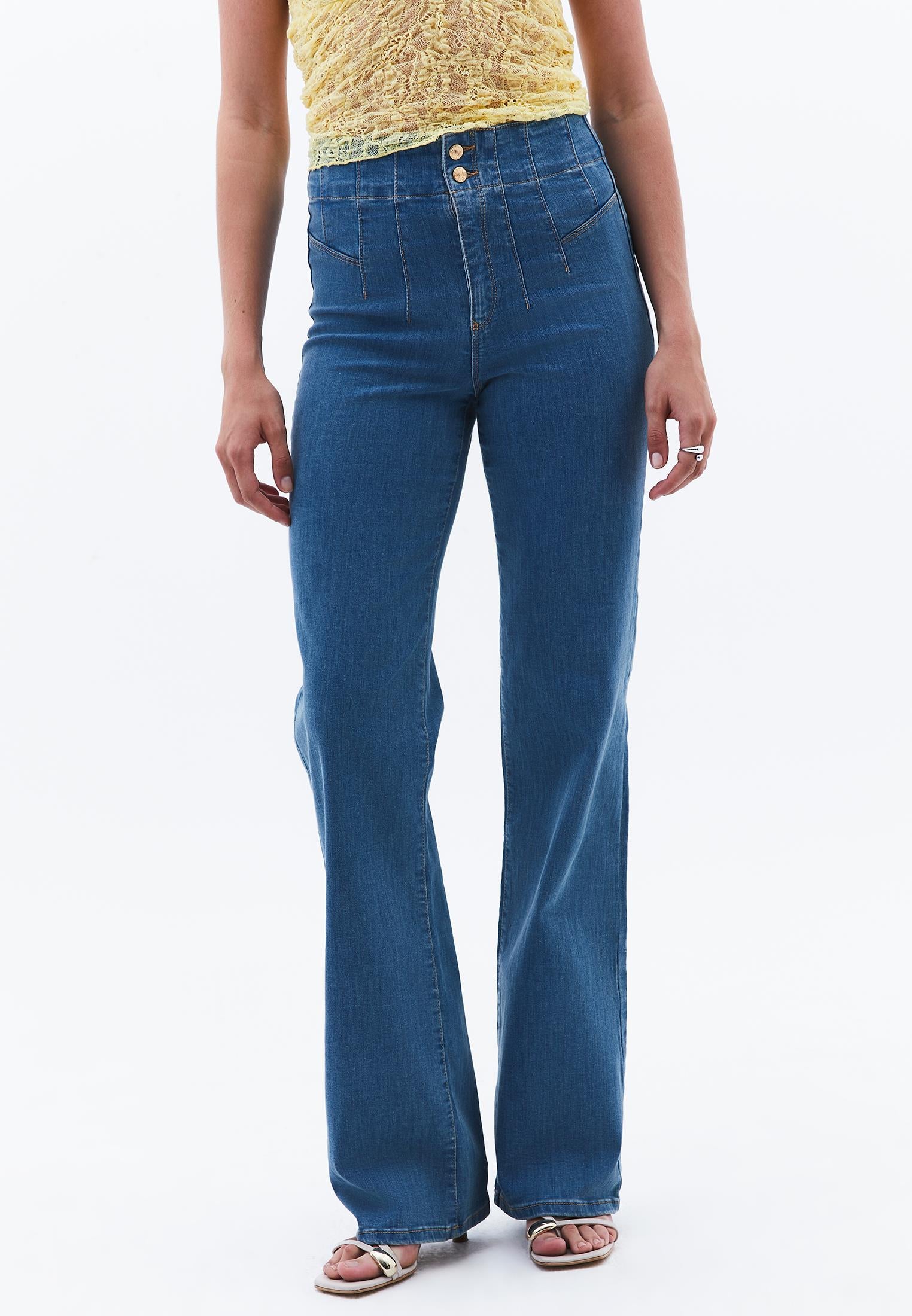 Pants - RODEO GREEN DENIM