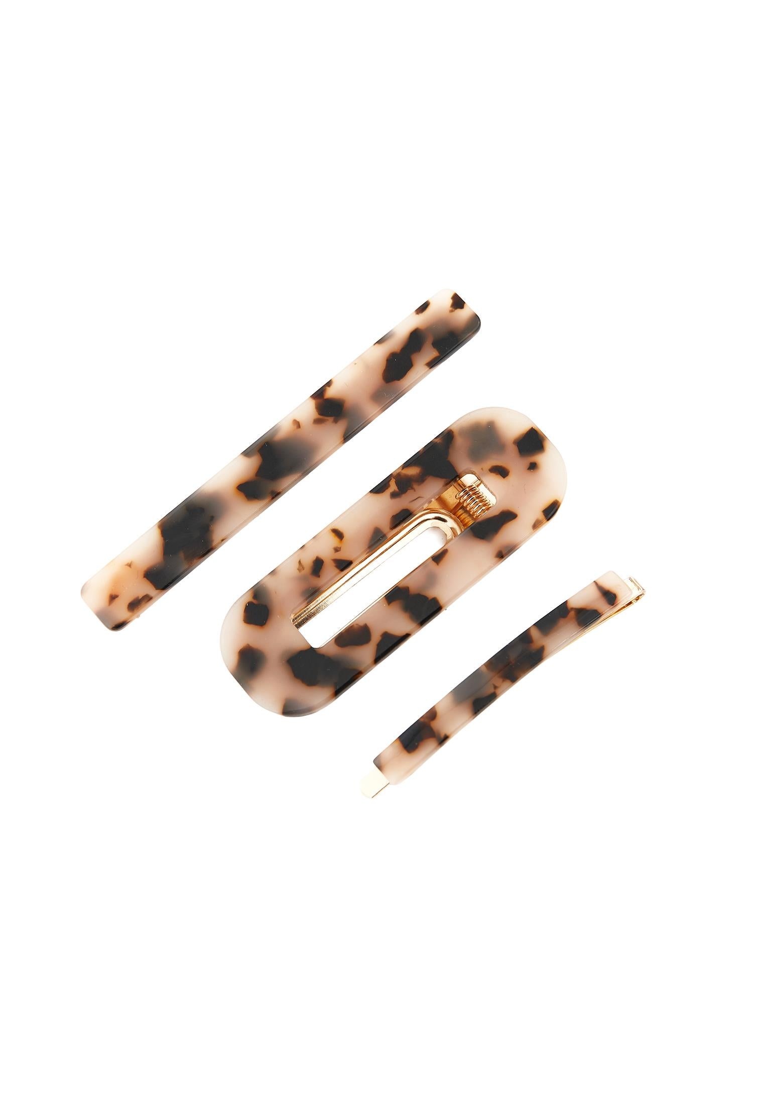 Hair Clip - ROSE SMOKE