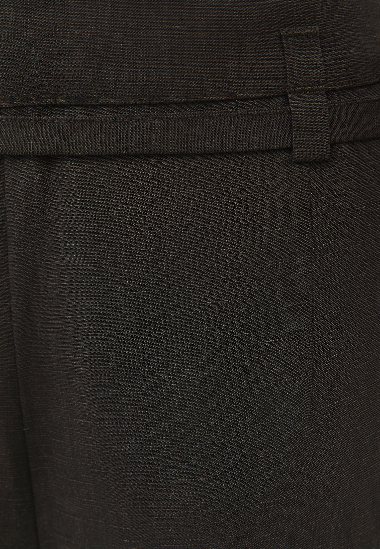 Straight Leg Pants With Belt Detail - ROSIN