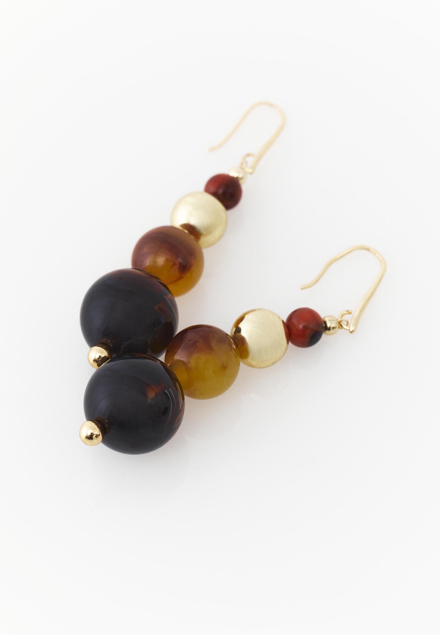 Minimal Earring - RUMBA RED