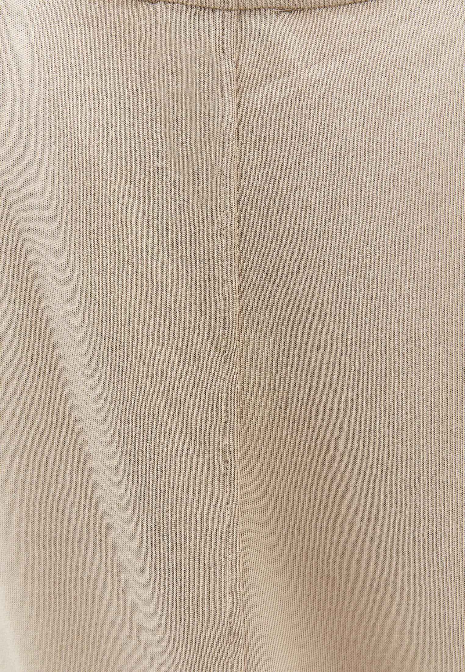 Boat Neck Sleeveless T-Shirt - SAFARI