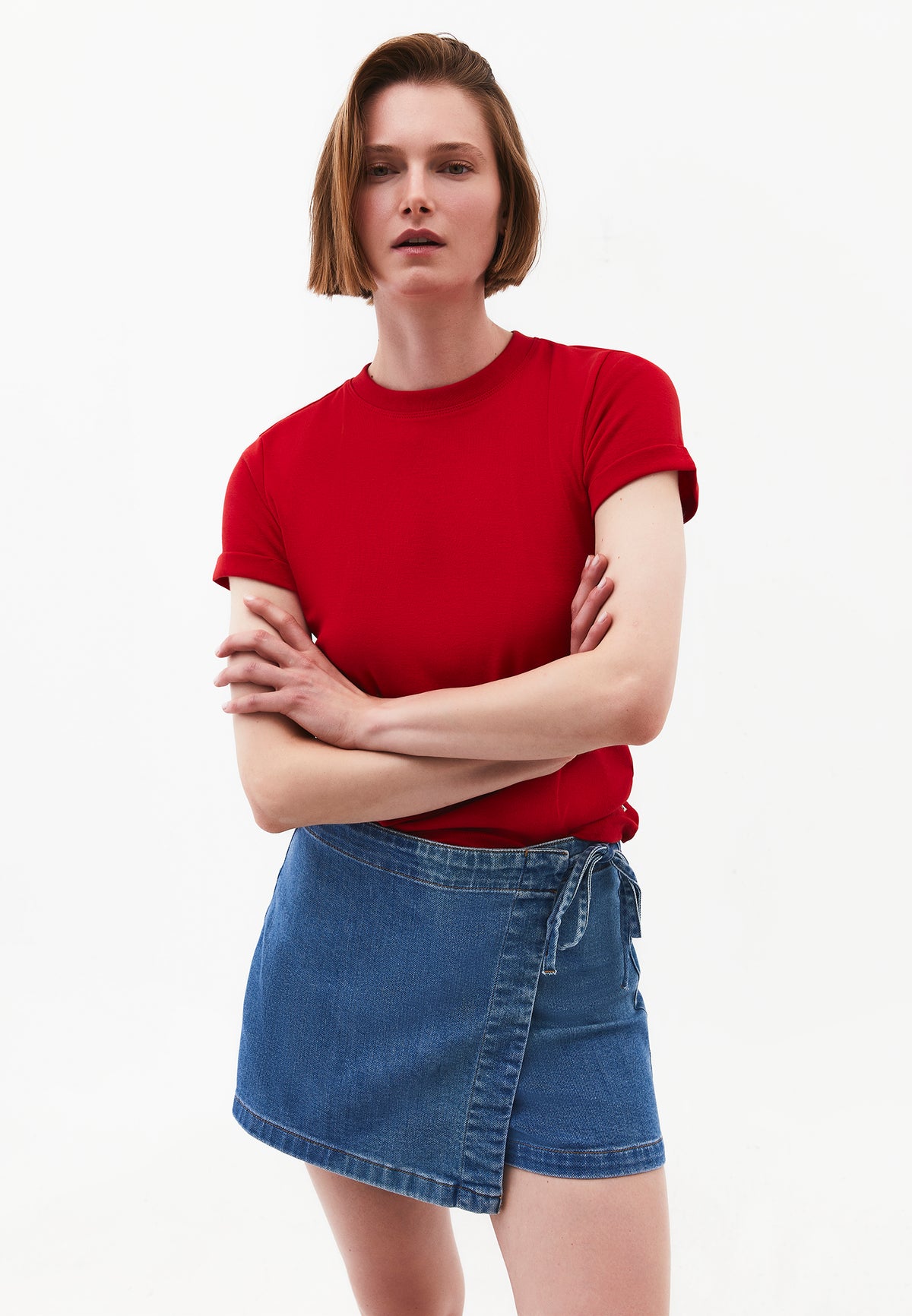 Crew Neck Short Sleeve T-Shirt - SAMBA