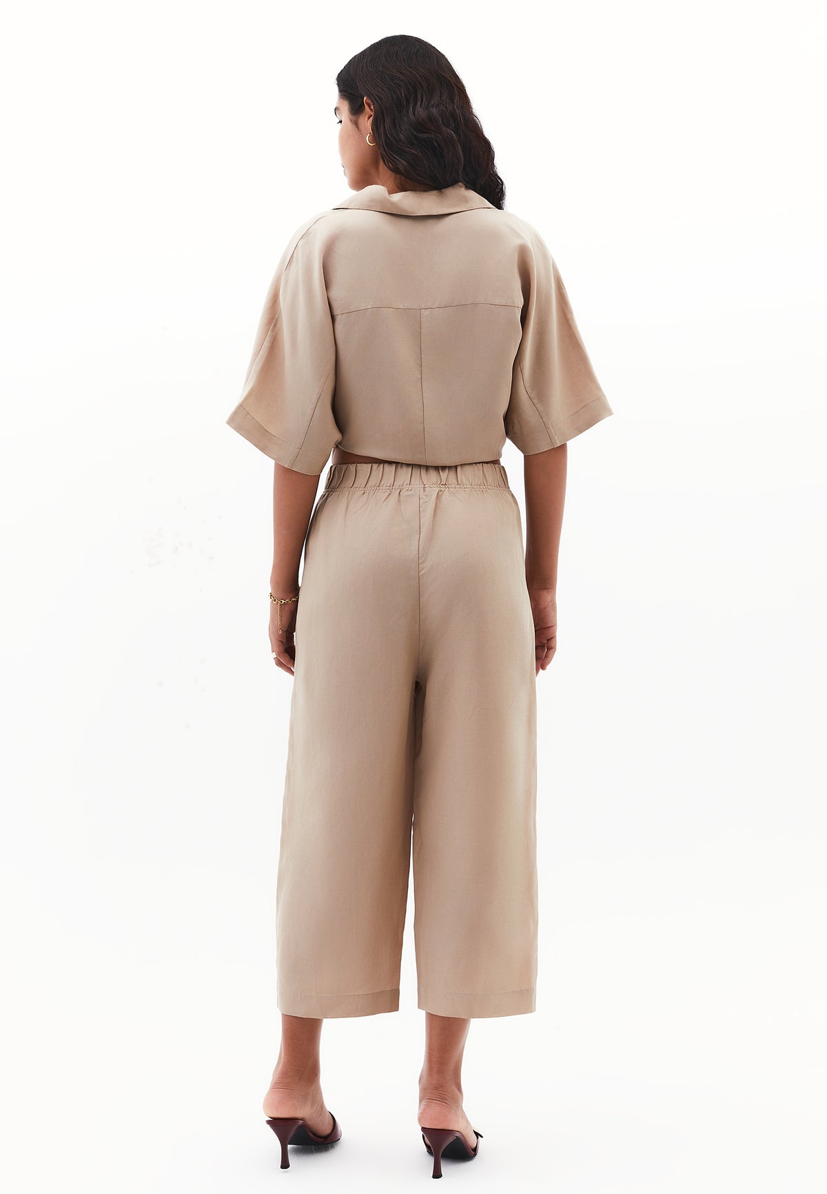 Balloon Form Pants - SAVANNAH TAN