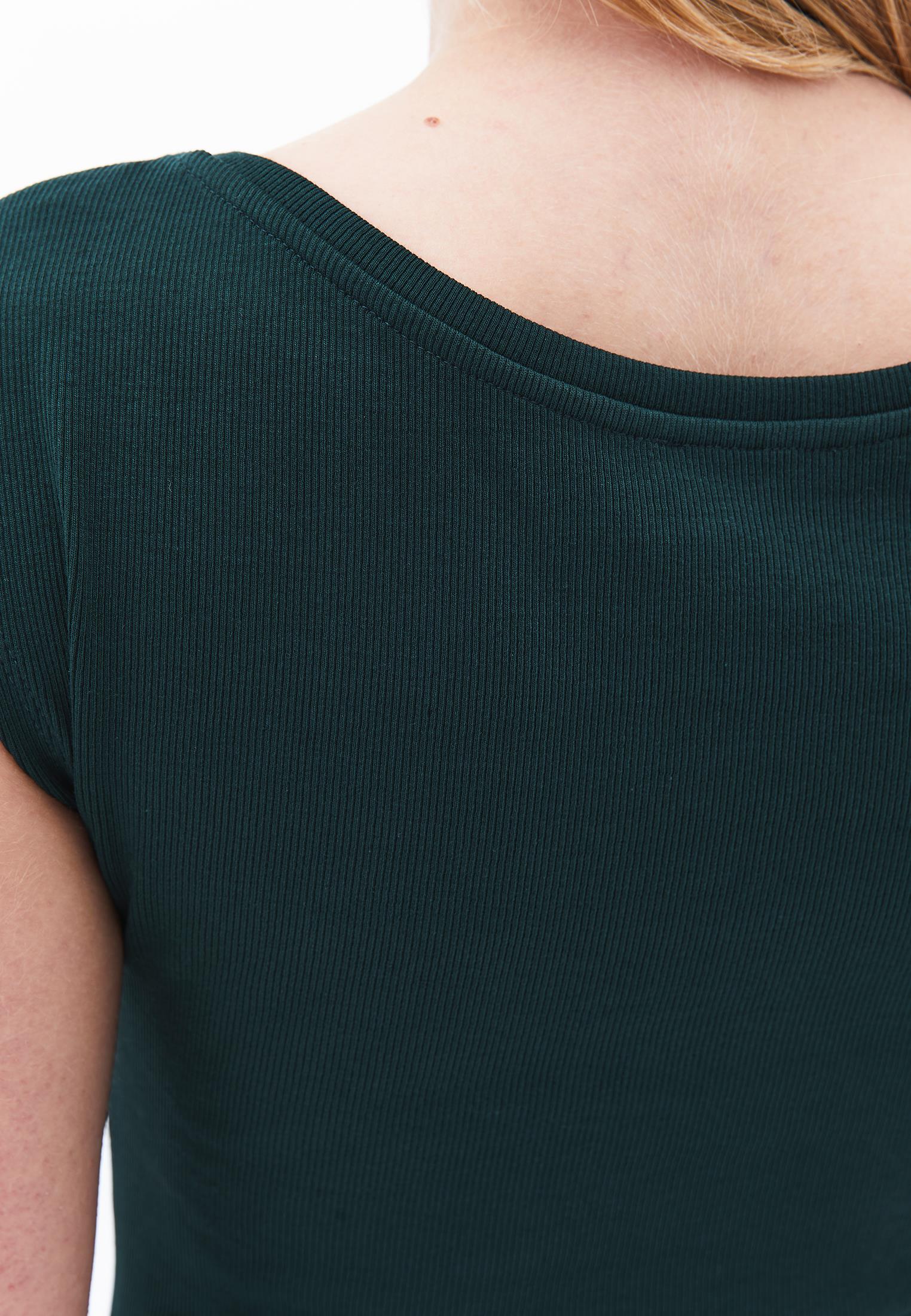 Boat Neck Short Sleeve T-Shirt - SCARAB
