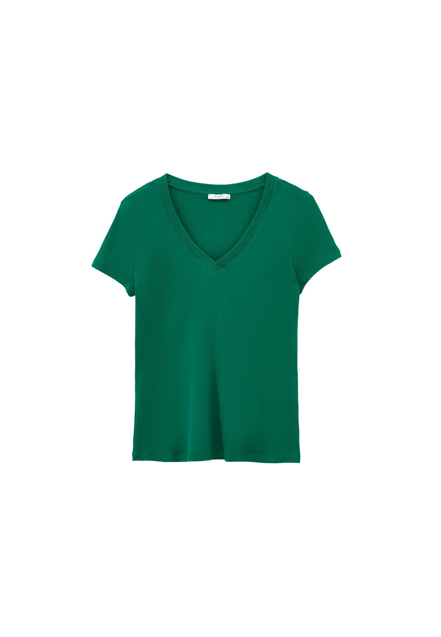 V Neck Short Sleeve T-Shirt - SHADY GLADE