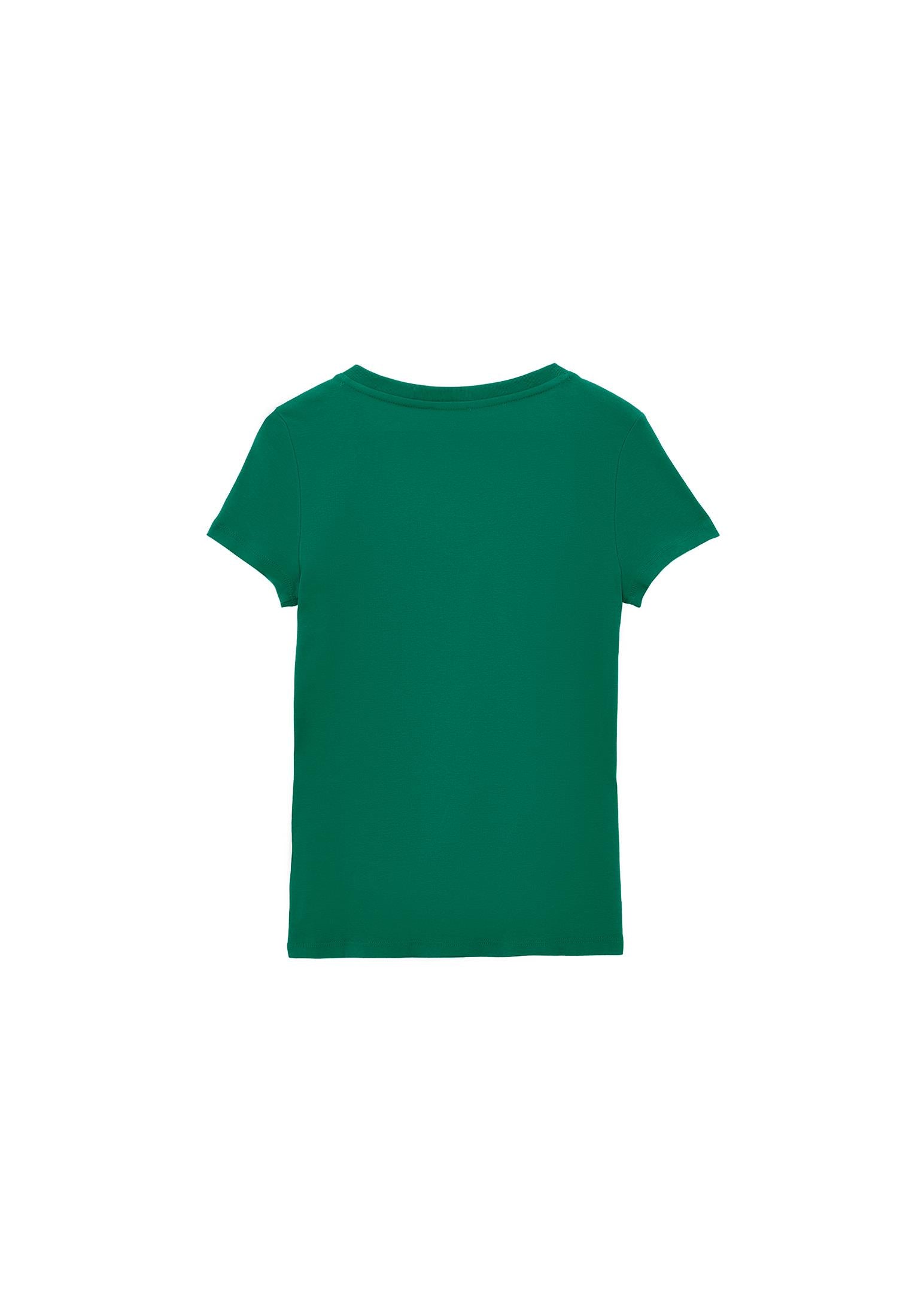 V Neck Short Sleeve T-Shirt - SHADY GLADE