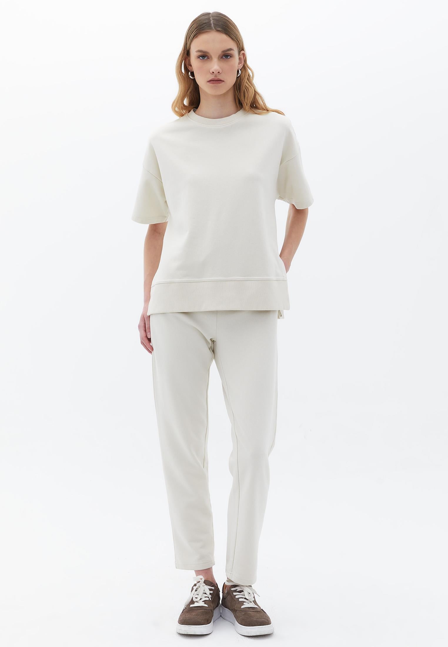 Sweatshirt Long Sleeved - SILVER BIRCH