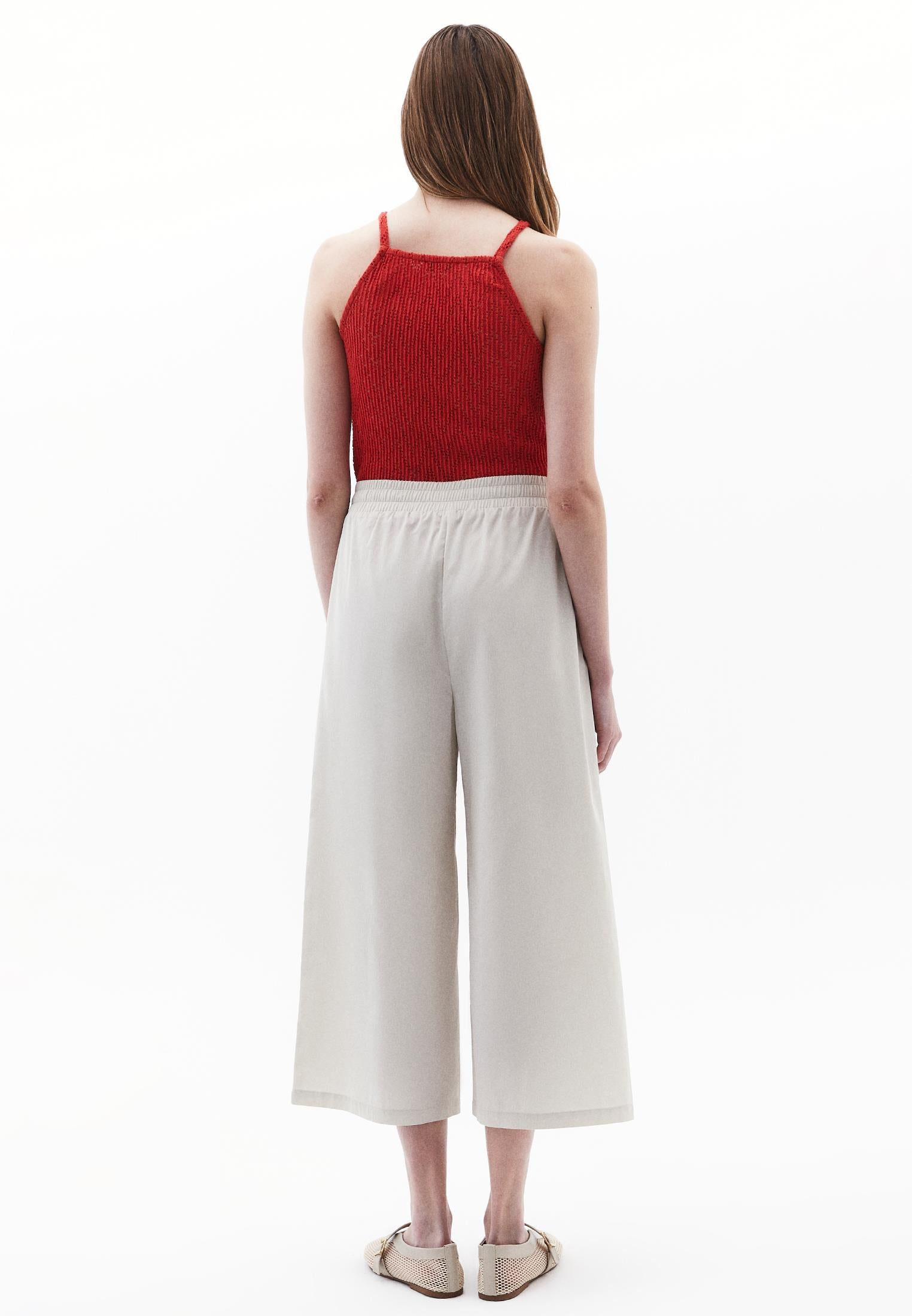 Ultra High Waist Pants - SILVER BIRCH