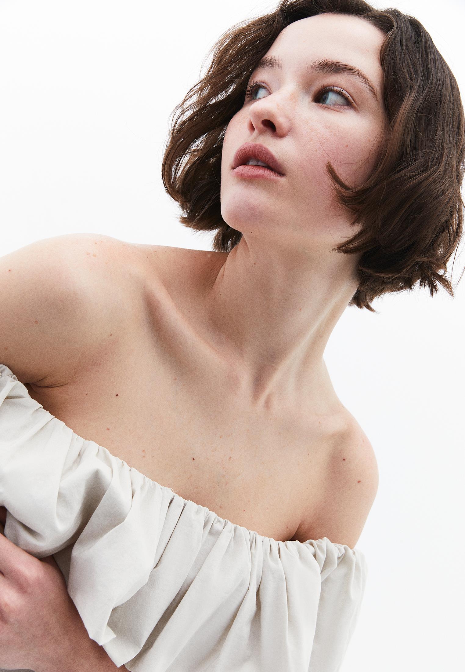 Balloon Dress - SILVER BIRCH