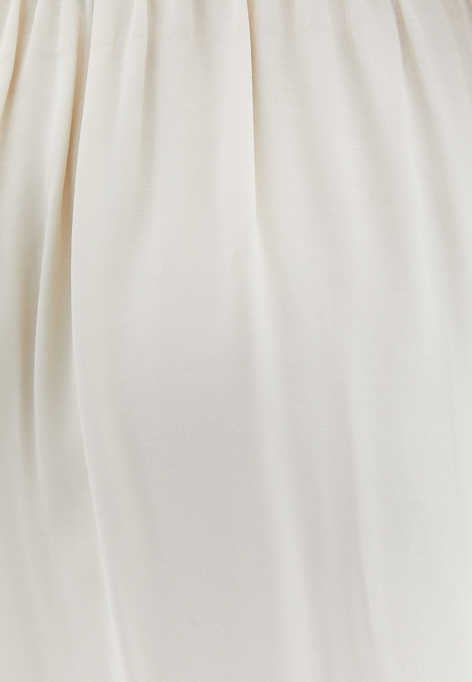 Flared Midi Skirt With Slit Detail - SILVER BIRCH