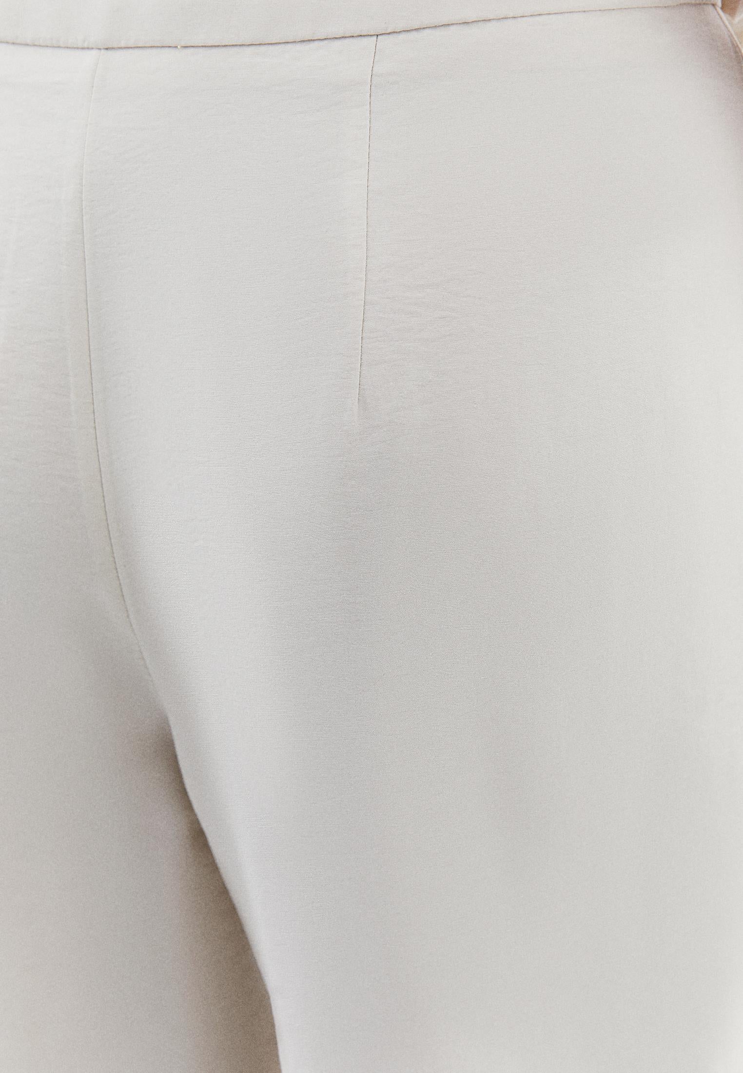Ultra High Waist Belted Straight Leg Pants - SILVER BIRCH