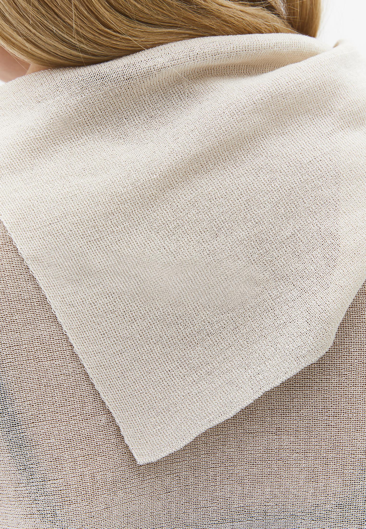 High Neck Sleeveless Oversize Tunic Blouse - SILVER BIRCH