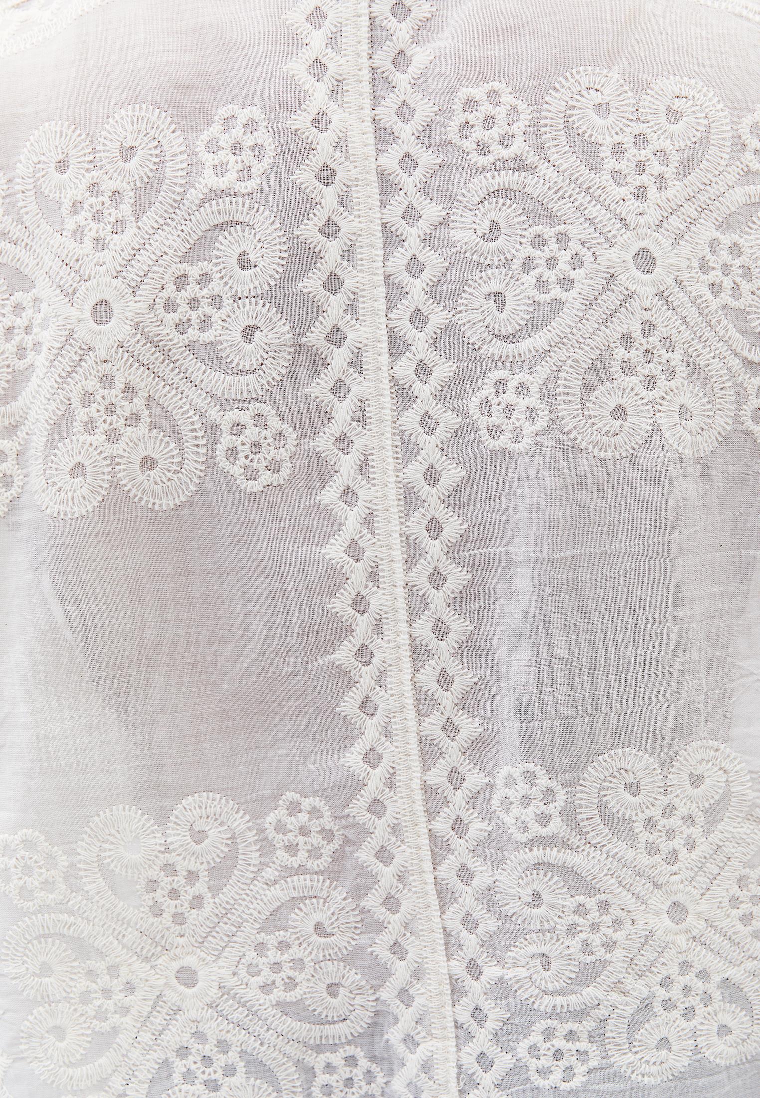 Embroidered Detail Shirt - SILVER BIRCH