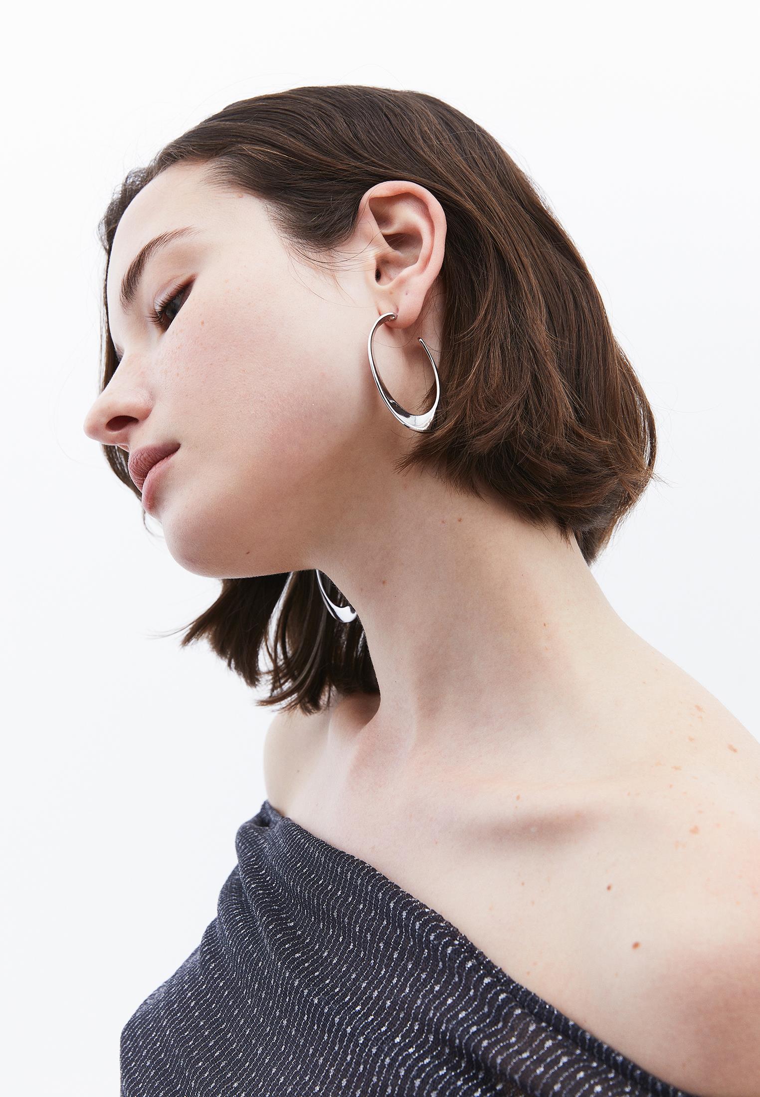 Modern Designed Earring - SILVER
