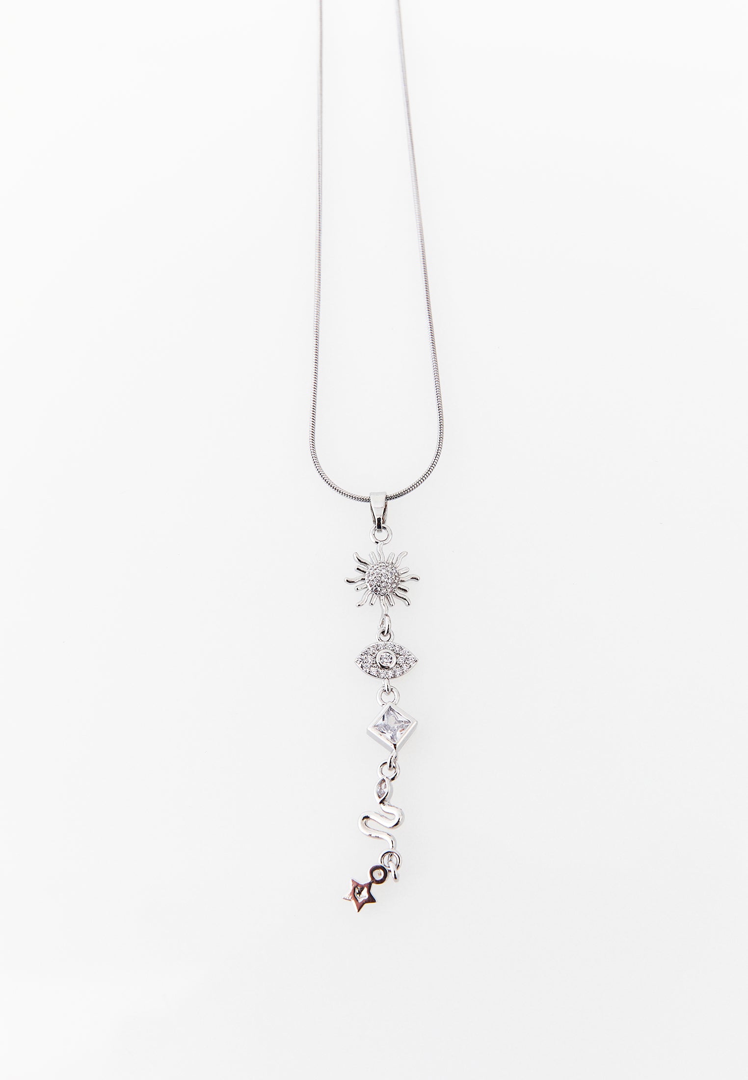 Modern Necklace - SILVER