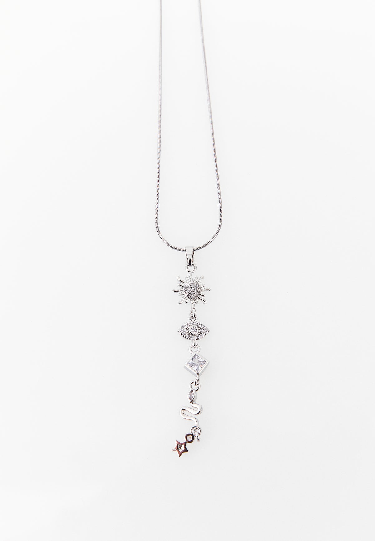 Modern Necklace - SILVER