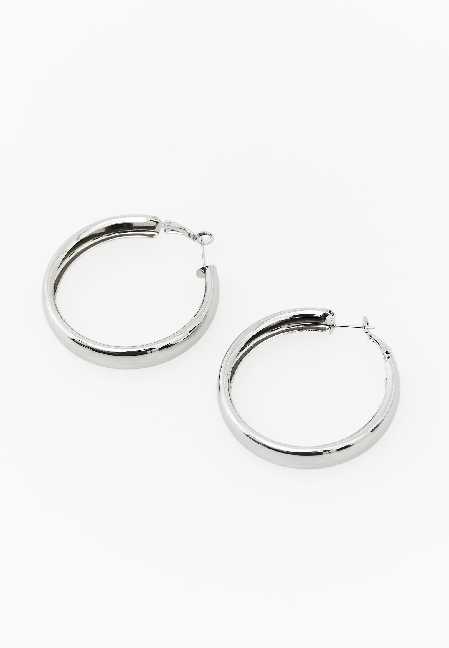 Combination Complementary Earring - SILVER