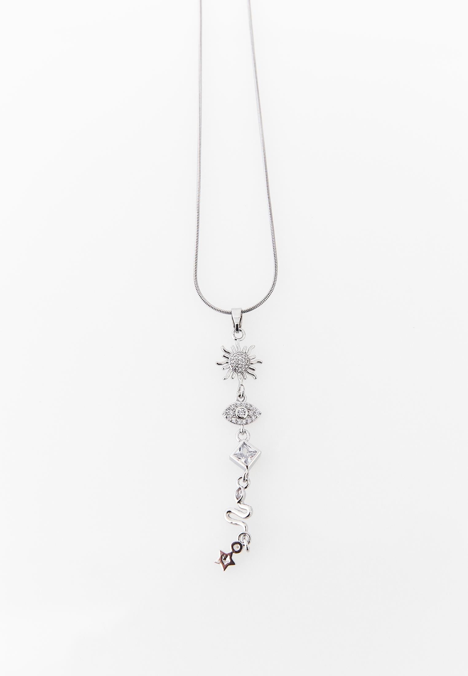 Modern Necklace - SILVER