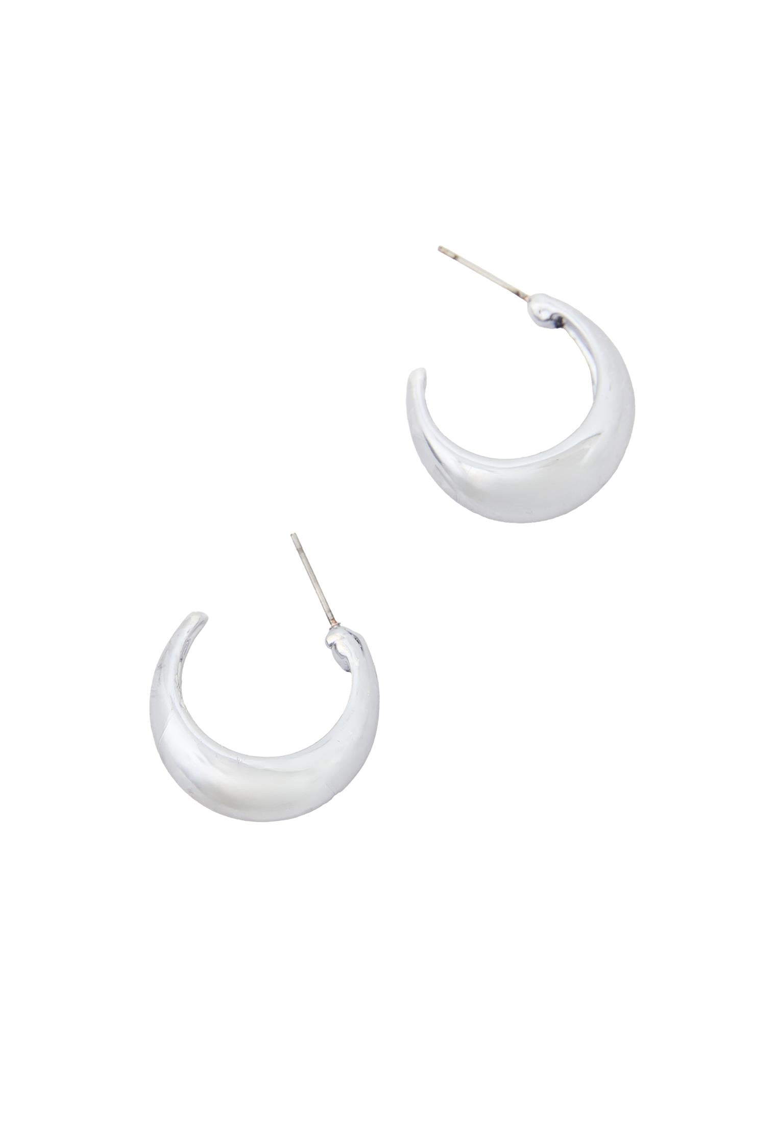 Modern Design Earring - SILVER