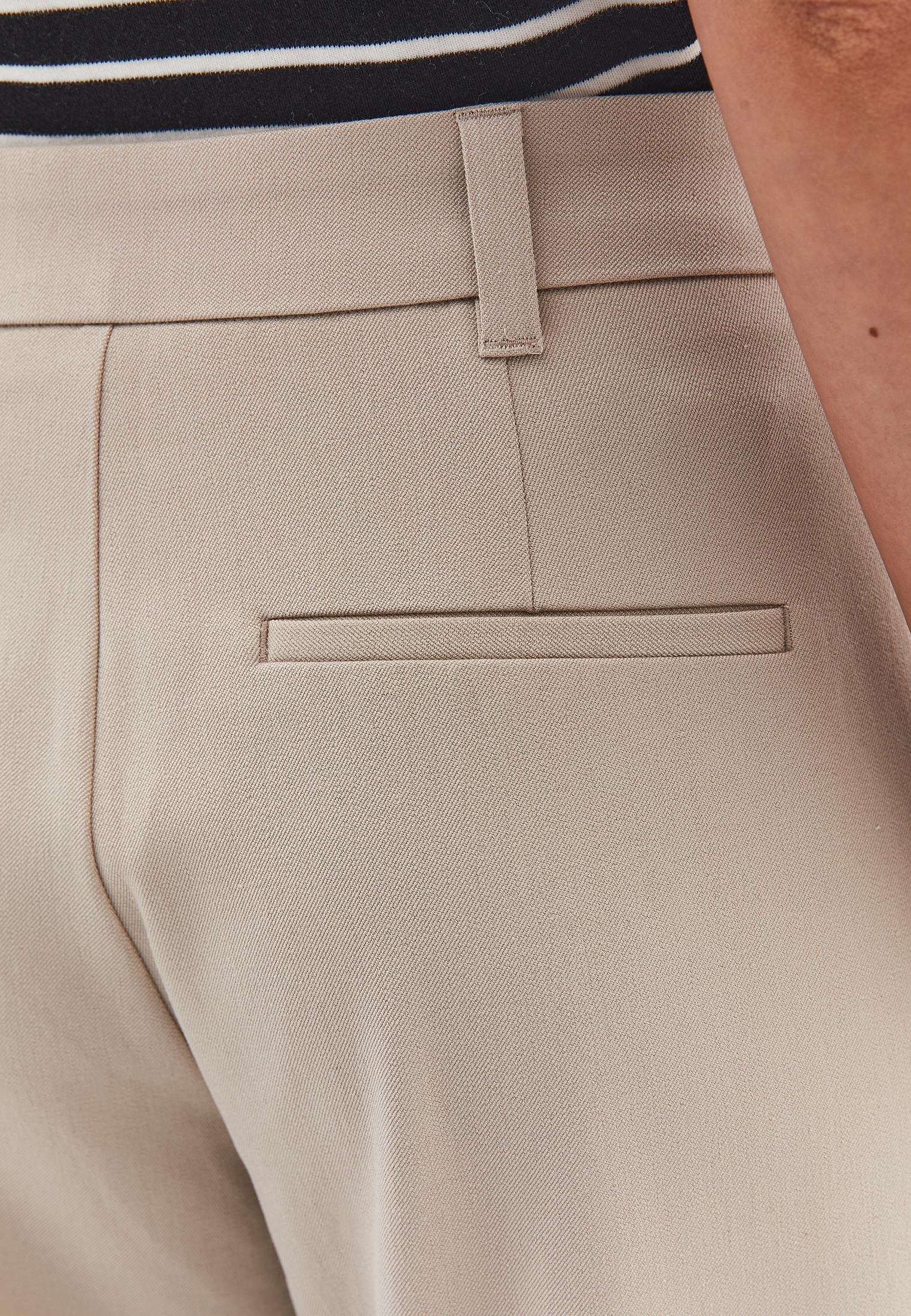 Pleated Standard Wide Leg Pants - SIMPLY TAUPE