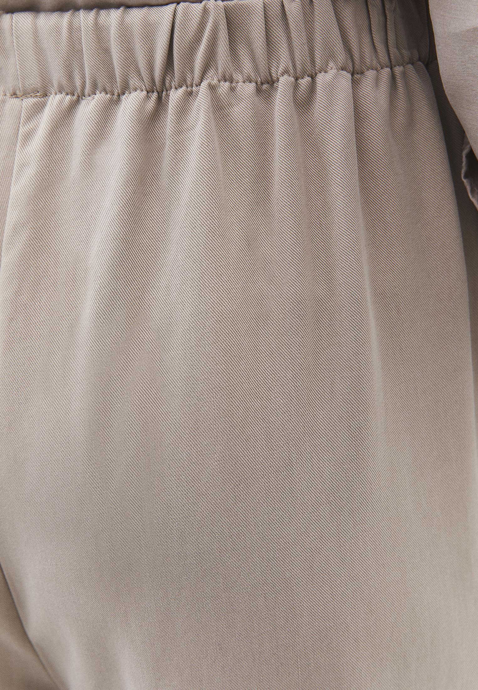 Wide Leg High Waist Elastic Pants - SIMPLY TAUPE