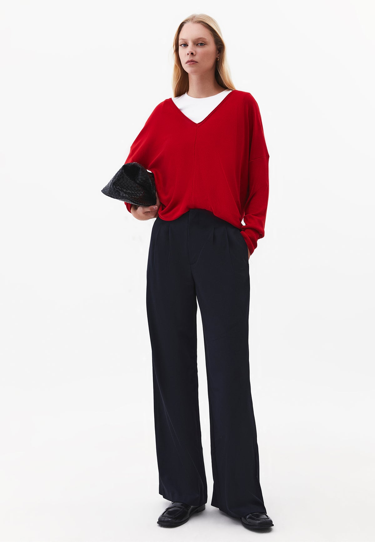 Wide Leg Pants - SKY CAPTAIN