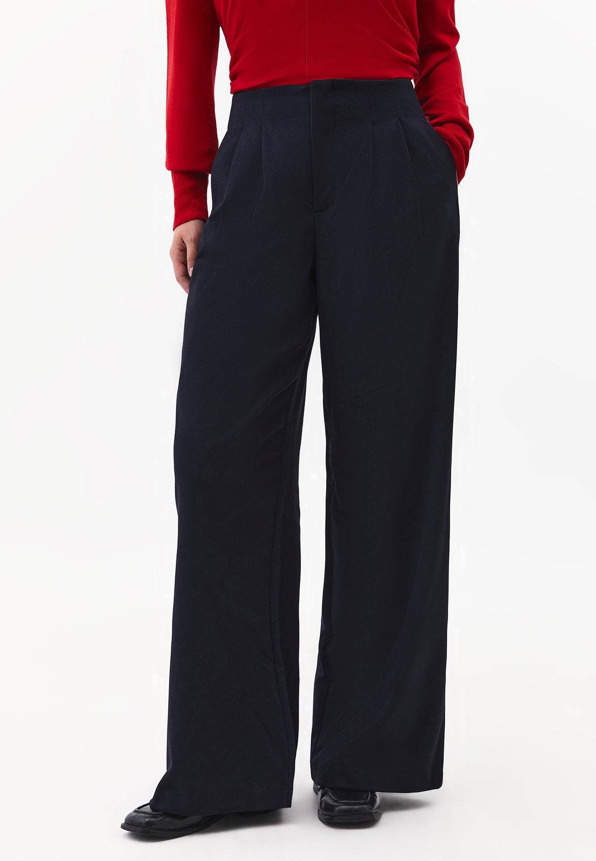 Wide Leg Pants - SKY CAPTAIN