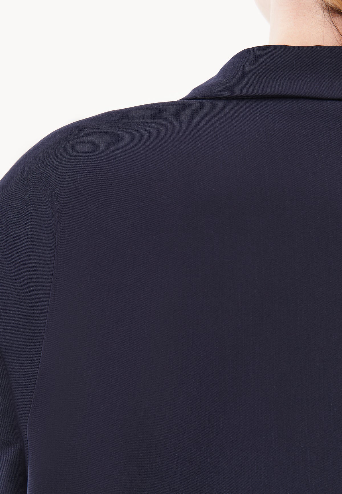 Long Sleeve Oversize Blazer Jacket - SKY CAPTAIN