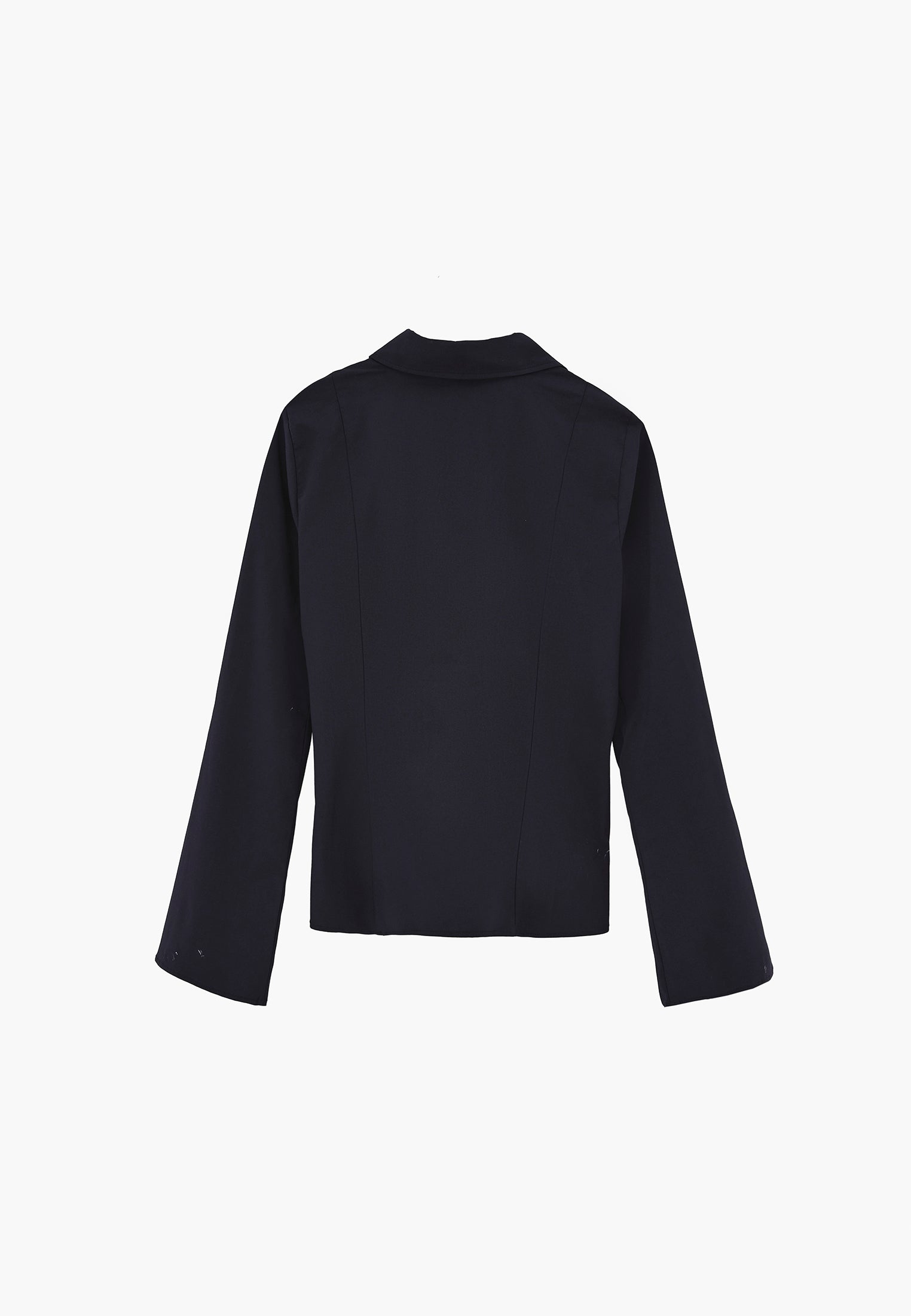 Shirt Collar Long Sleeve Buttoned Shirt - SKY CAPTAIN