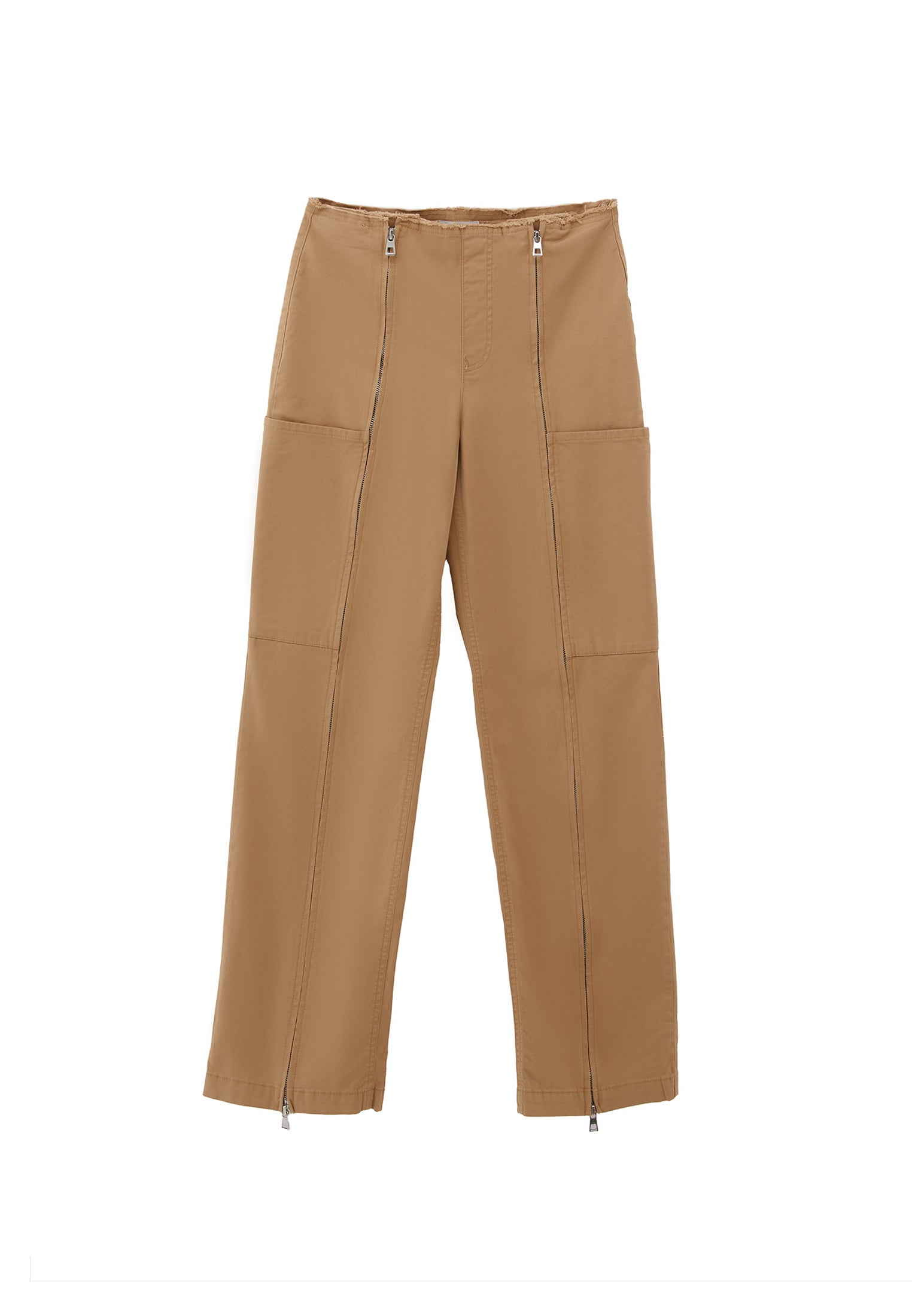 Straight Leg High Waist Trousers - STARFISH