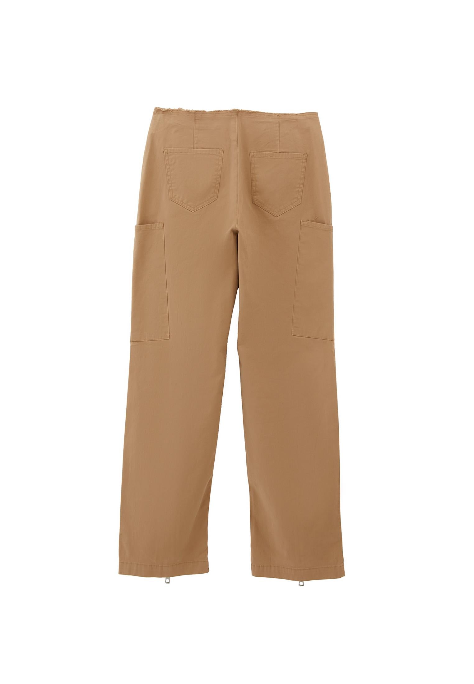 Straight Leg High Waist Trousers - STARFISH