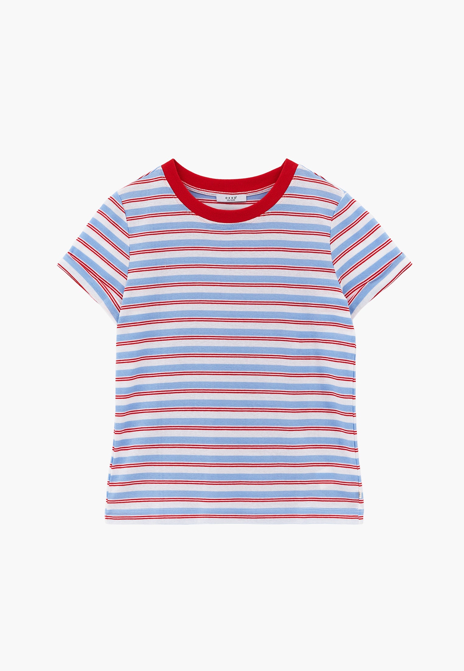 Standard Crew Neck T-Shirt - STRIPED COMB