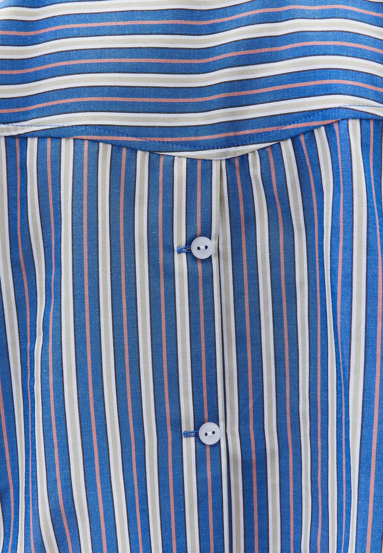 Striped Crop Shirt - STRIPED COMB
