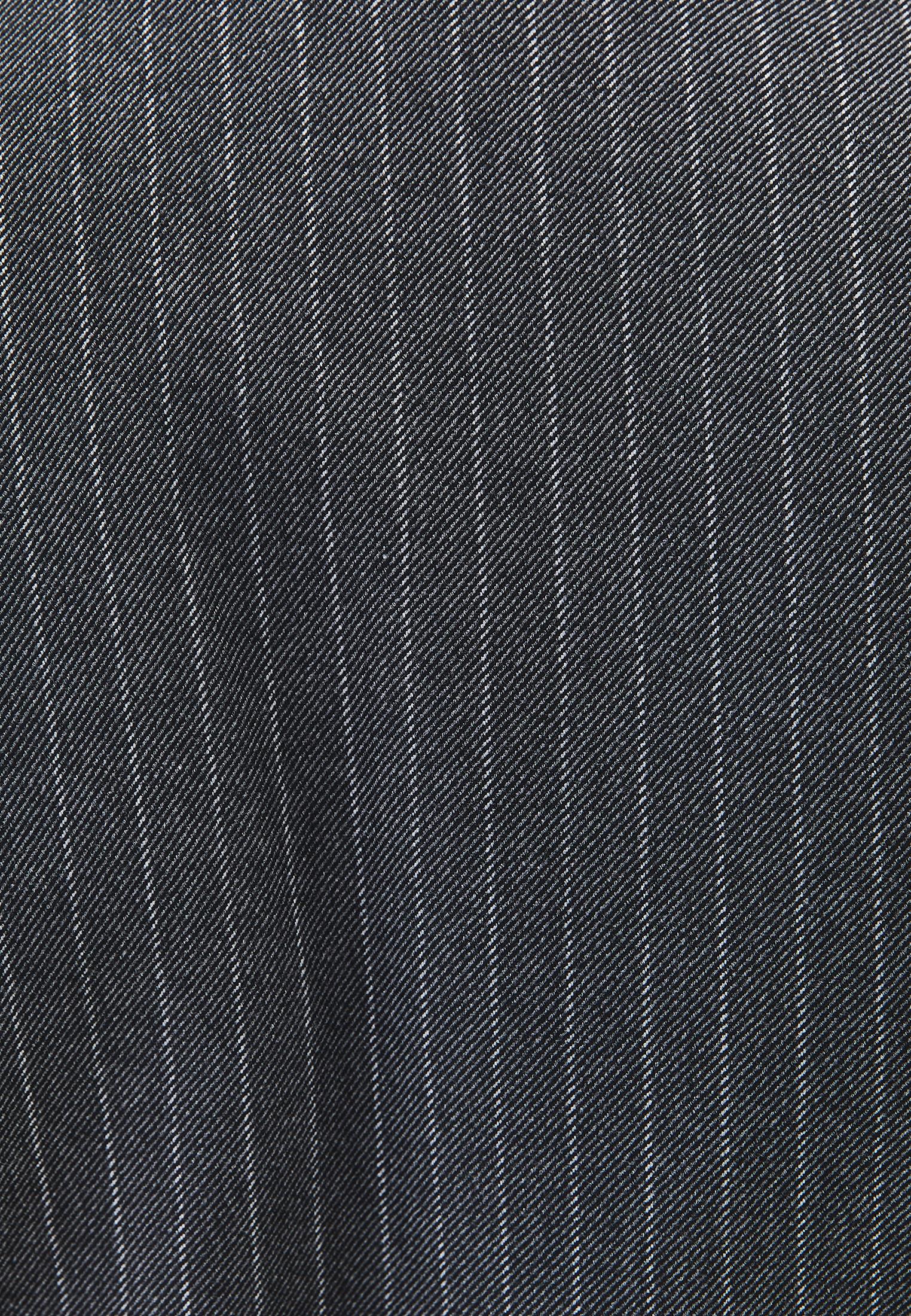 Oversize Jacket With Belt Detail - STRIPE COMB