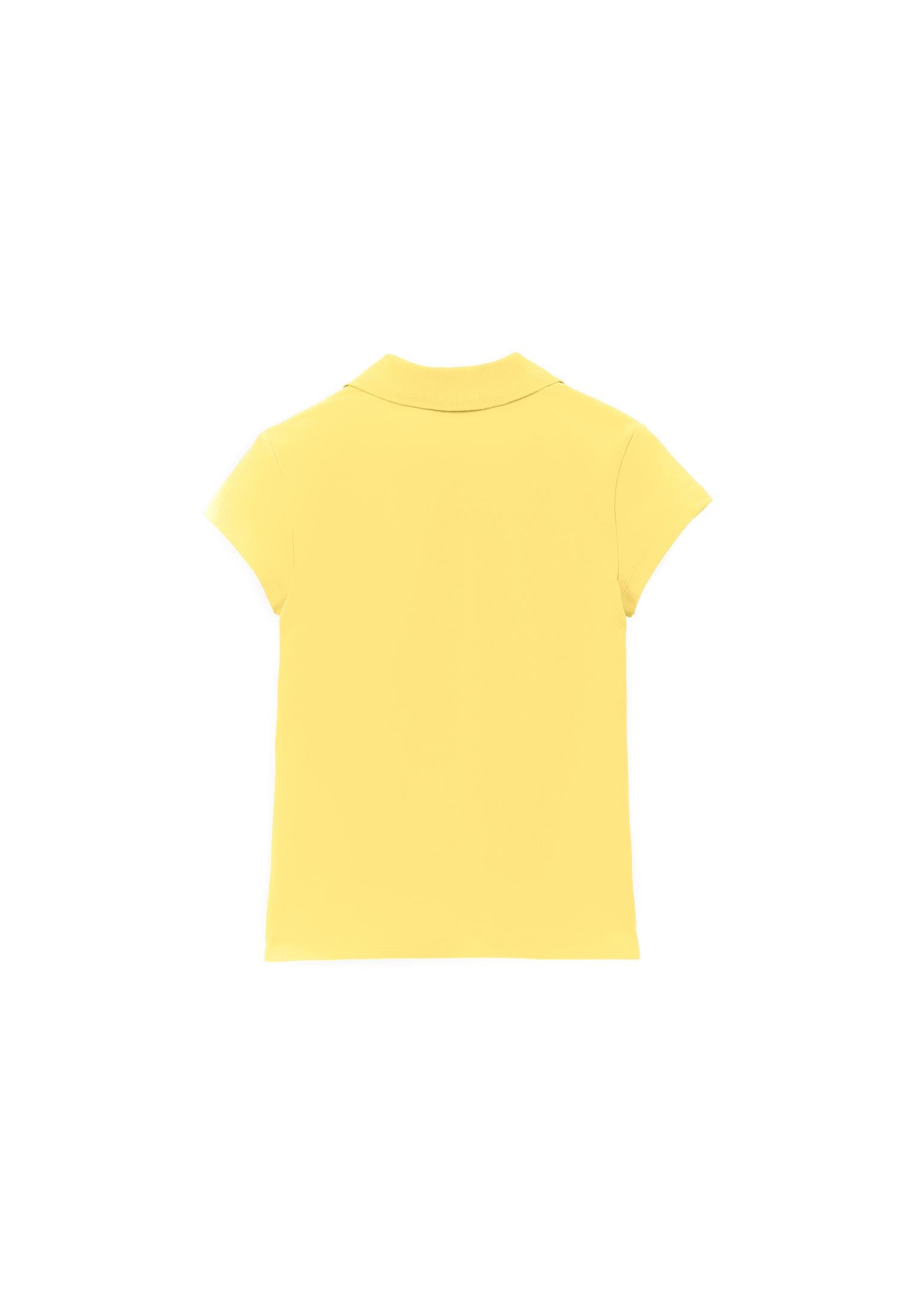 Polo Collar T-Shirt - SUNSHINE