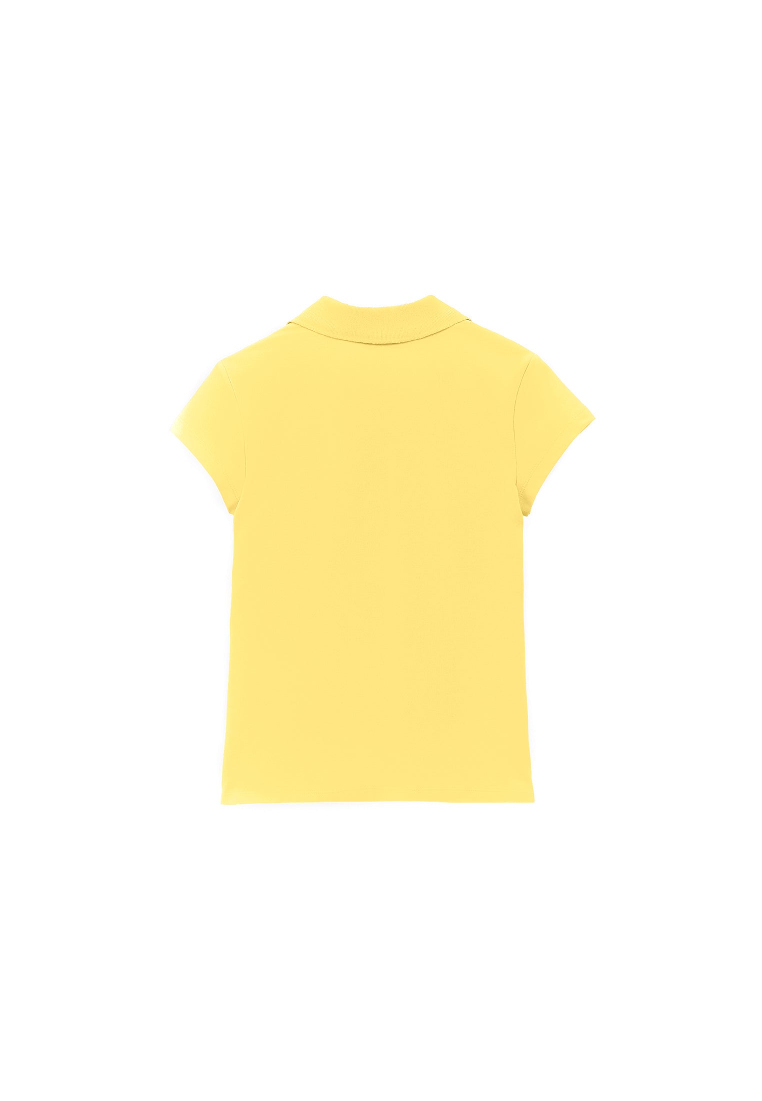 Polo Collar T-Shirt - SUNSHINE