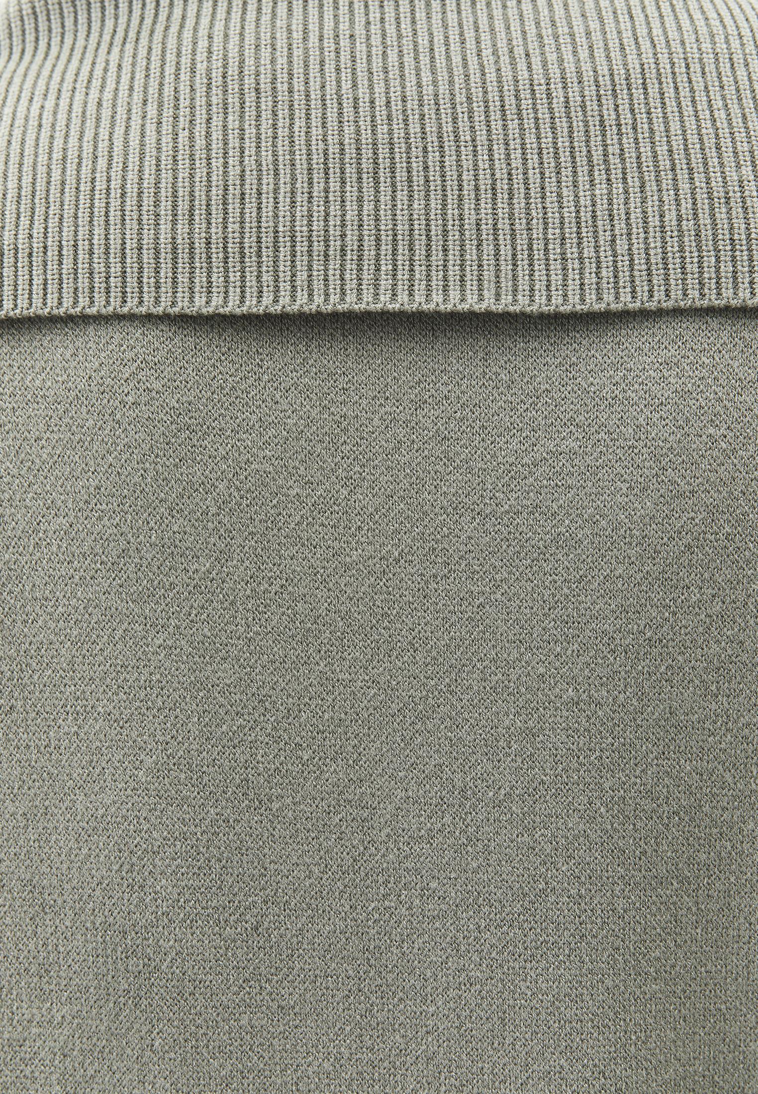 Loose Sweater With Polo Neck Button Detail - TEA COMB