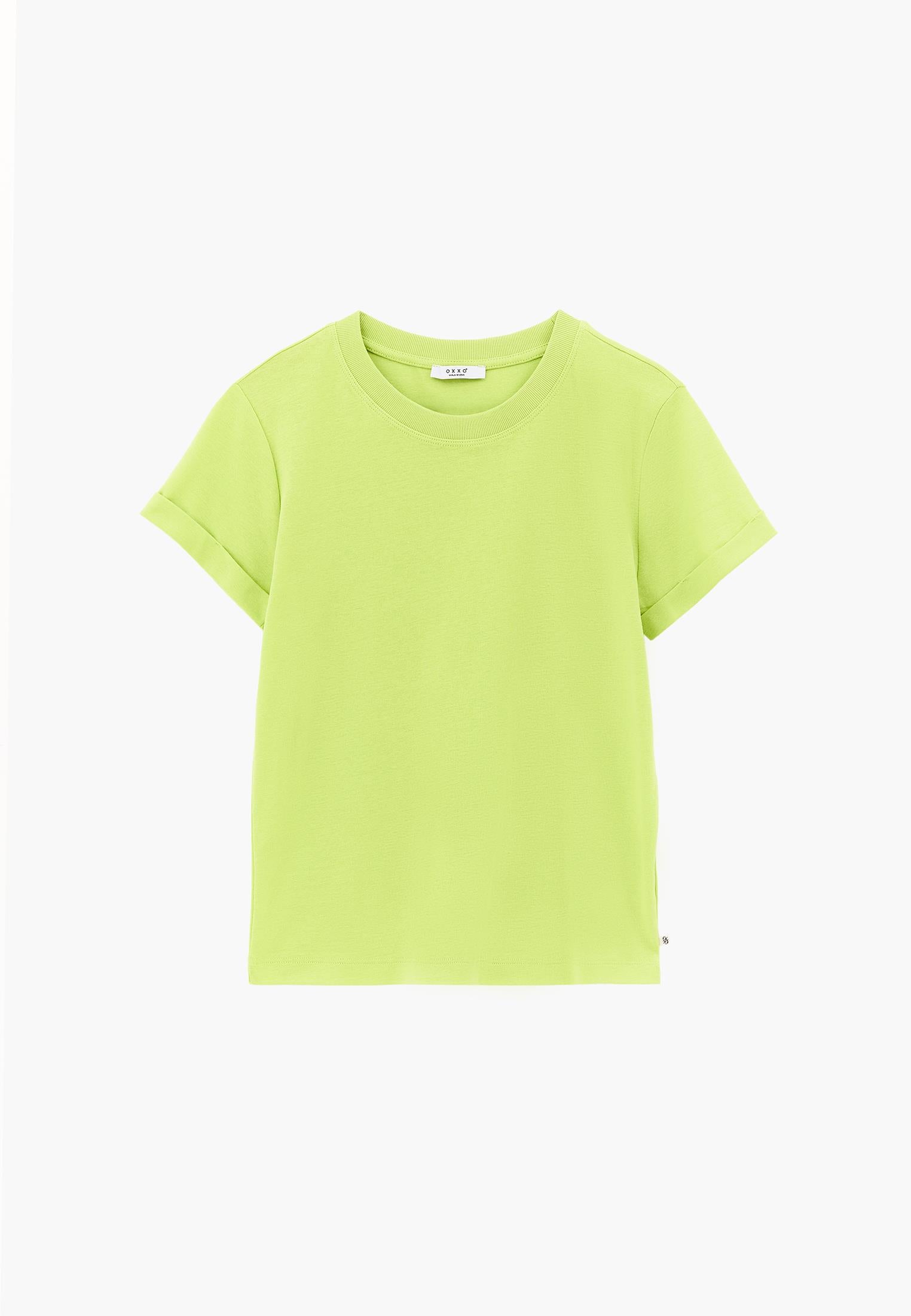 Crew Neck Short Sleeve T-Shirt - TENDER SHOOTS
