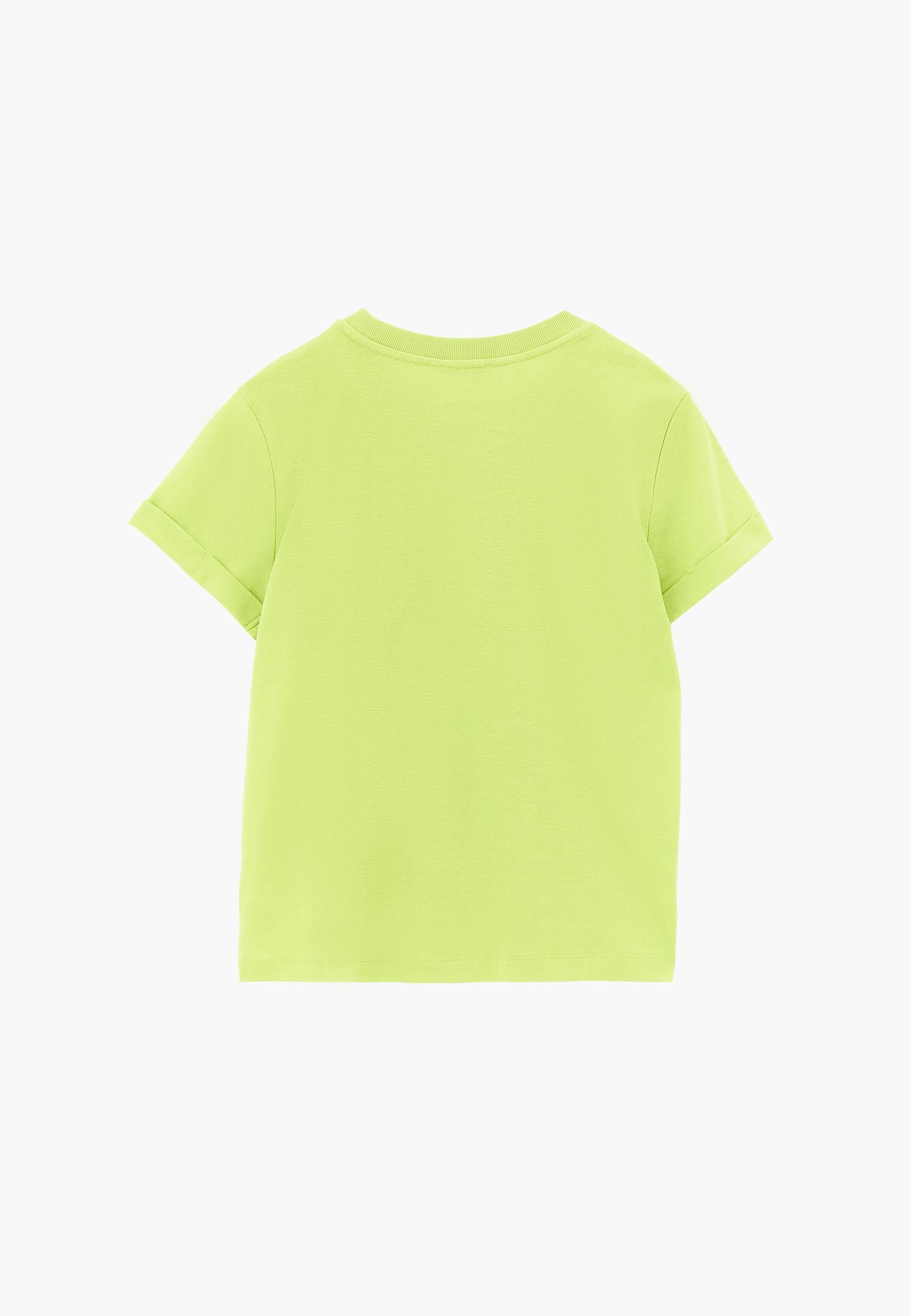 Crew Neck Short Sleeve T-Shirt - TENDER SHOOTS