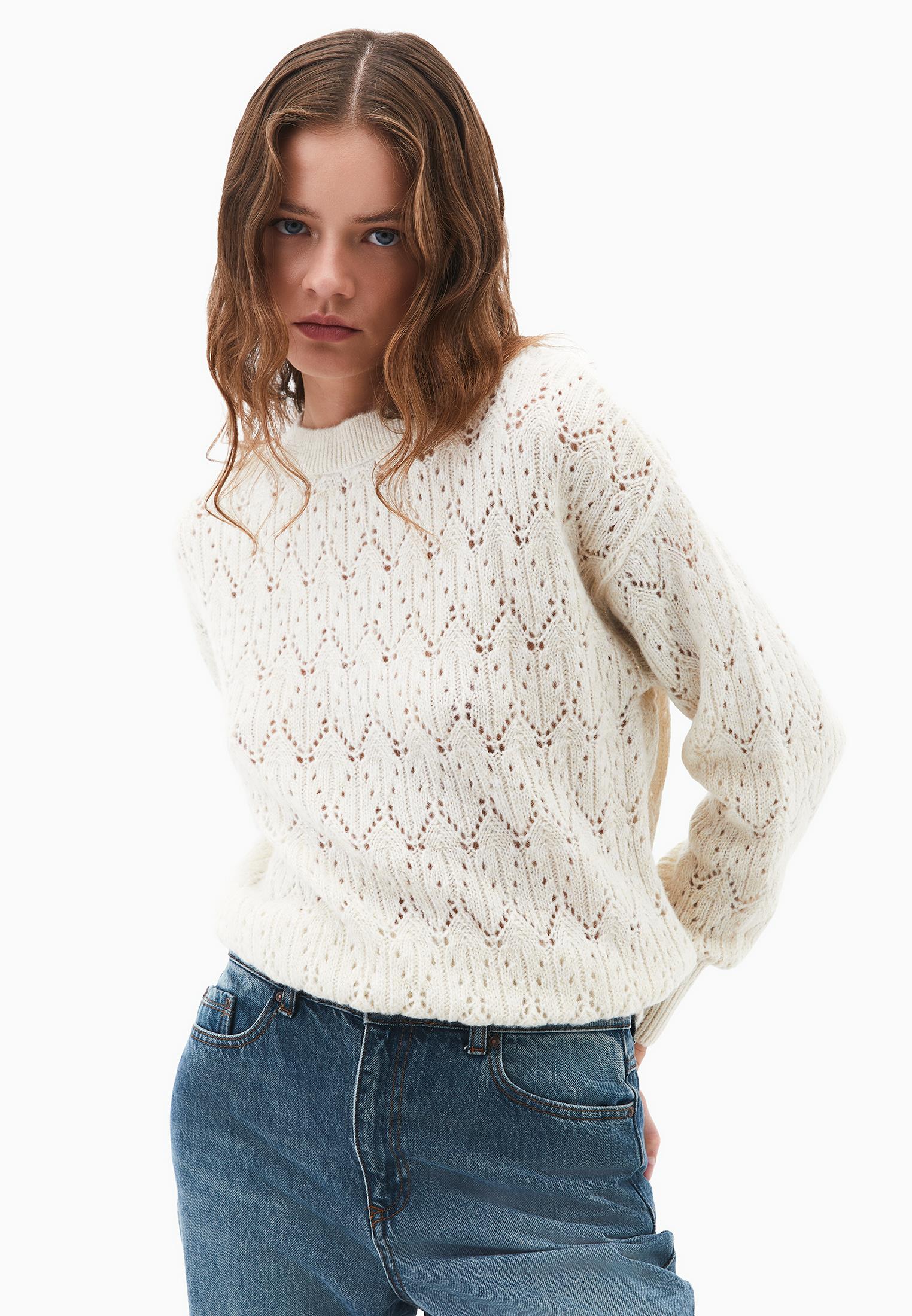 Boat Neck Loose Fit Sweater - TURTLEDOVE