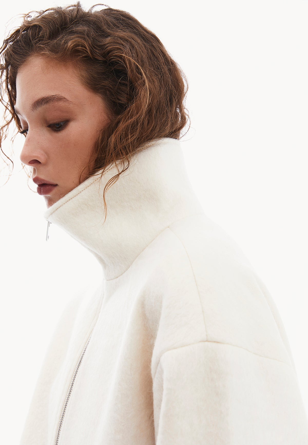 Standard Length Pleated Coat - TURTLEDOVE