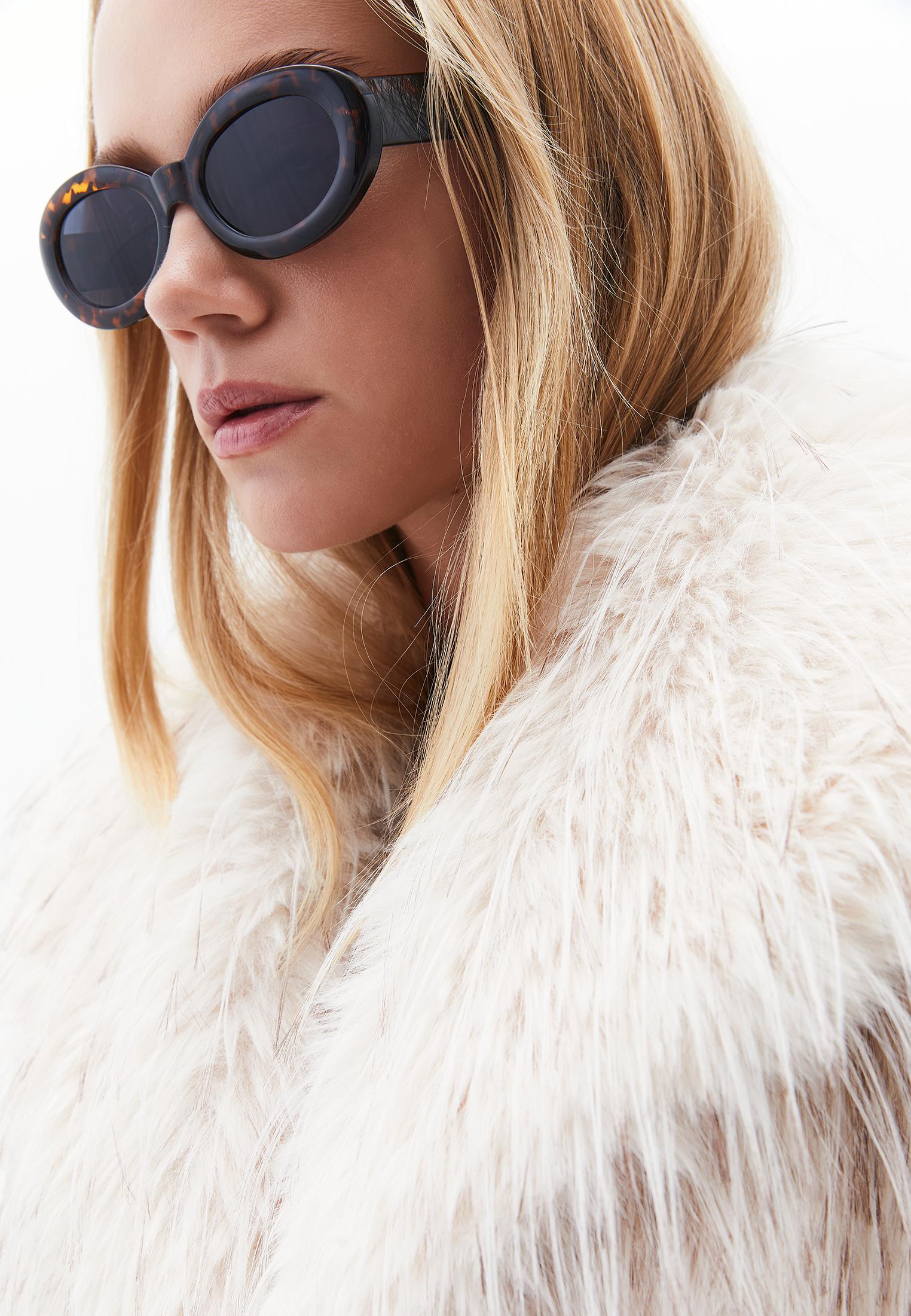 Shawl Collar Oversize Tunic Coat - TURTLEDOVE