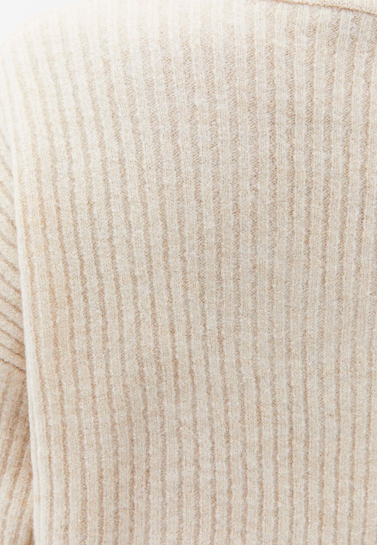 Loose V-Neck Sweater - TURTLEDOVE