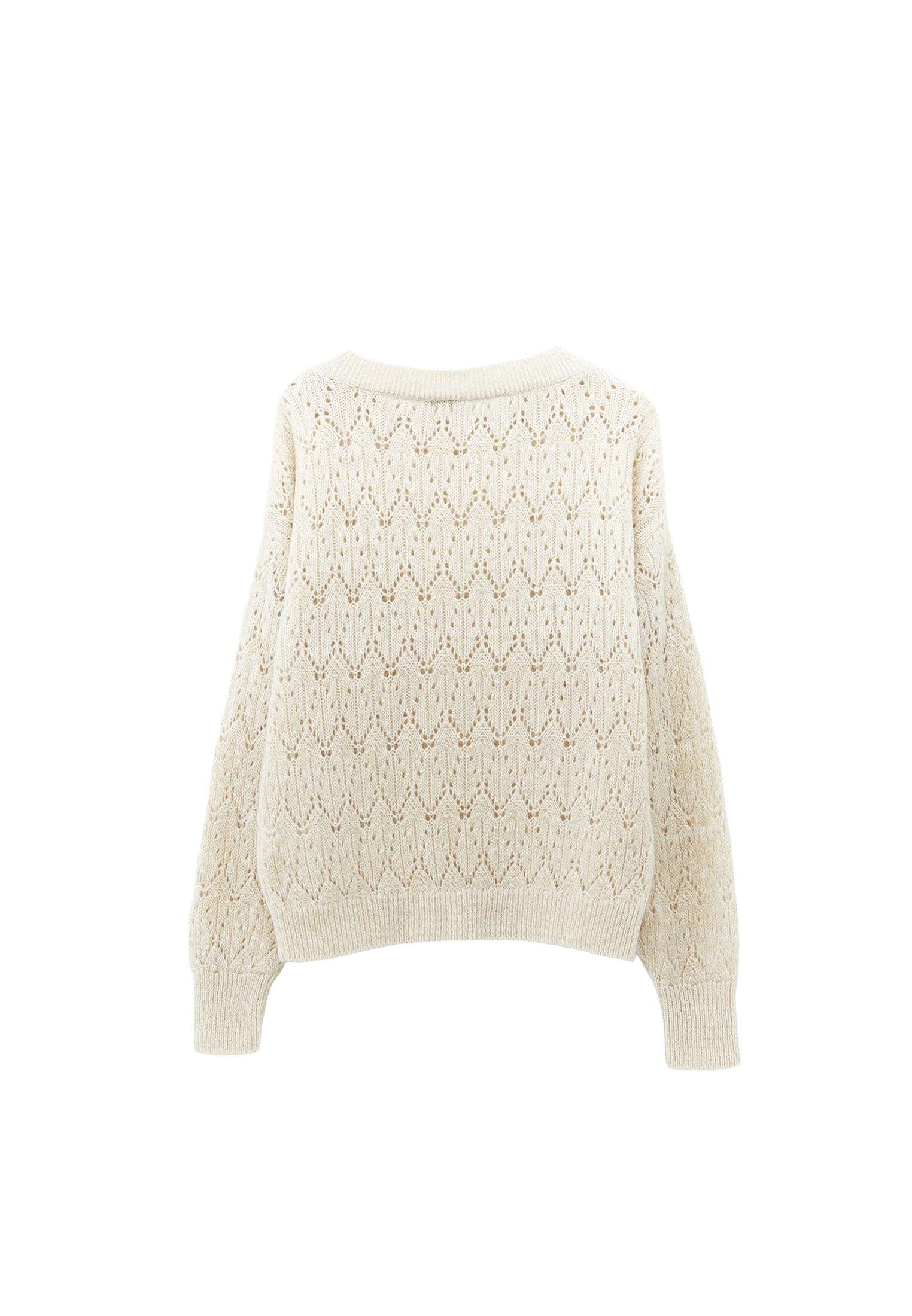 Boat Neck Loose Fit Sweater - TURTLEDOVE