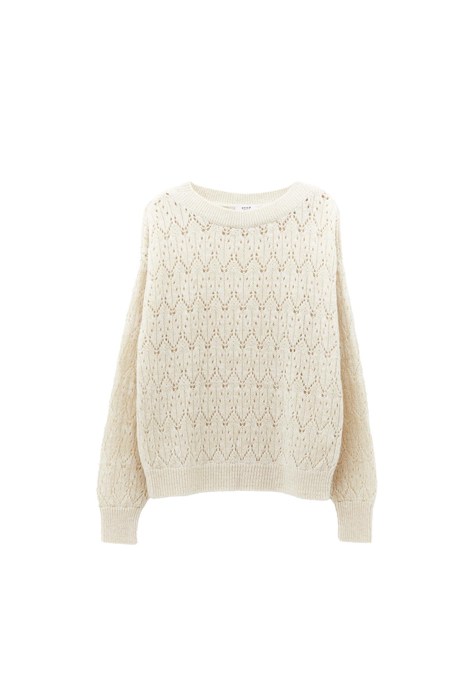 Boat Neck Loose Fit Sweater - TURTLEDOVE